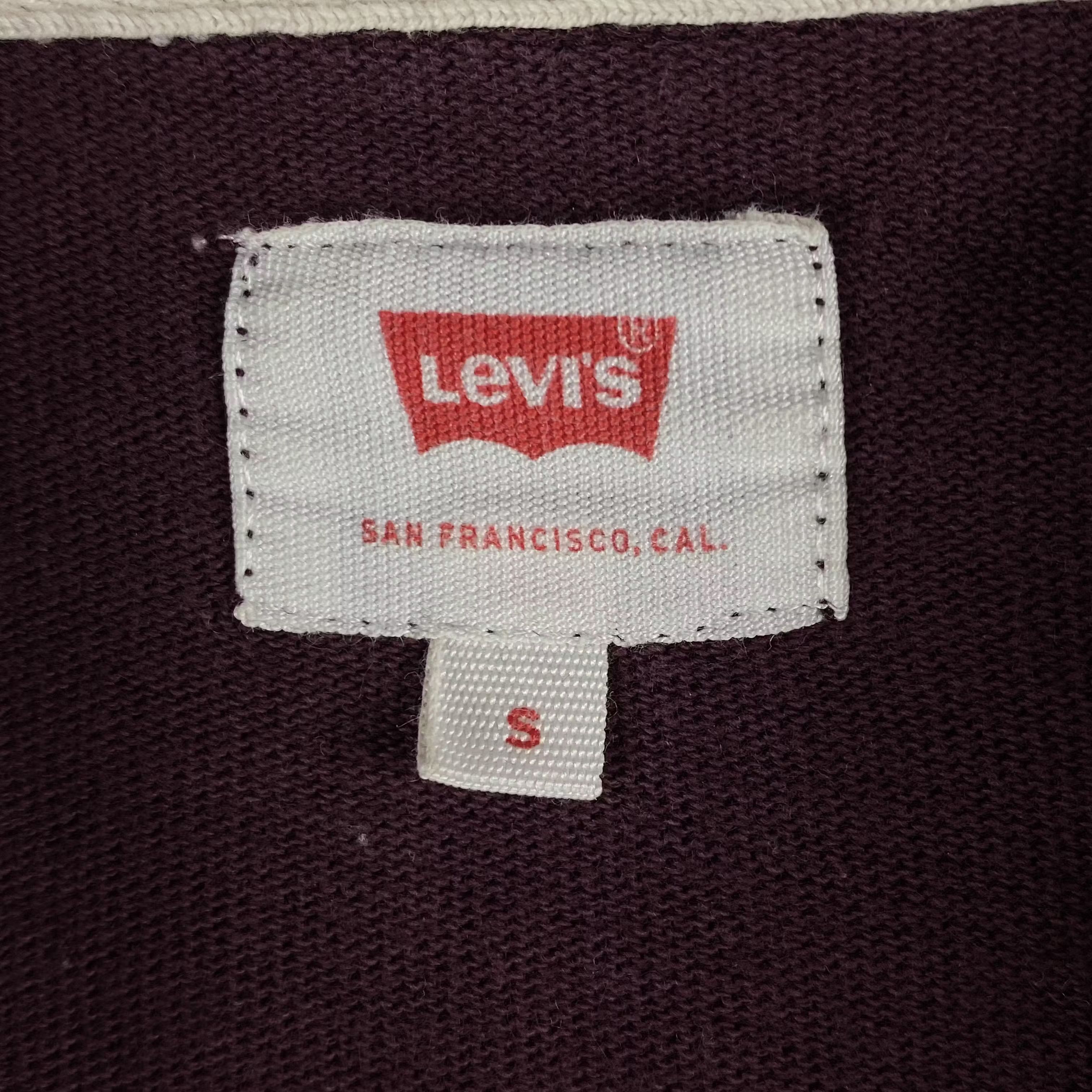 Levi's × Levi's Vintage Clothing Mens Rugby Sweatshirt Levis Big Logo Size S Size US S / EU 44-46 / 1 - 4 Thumbnail