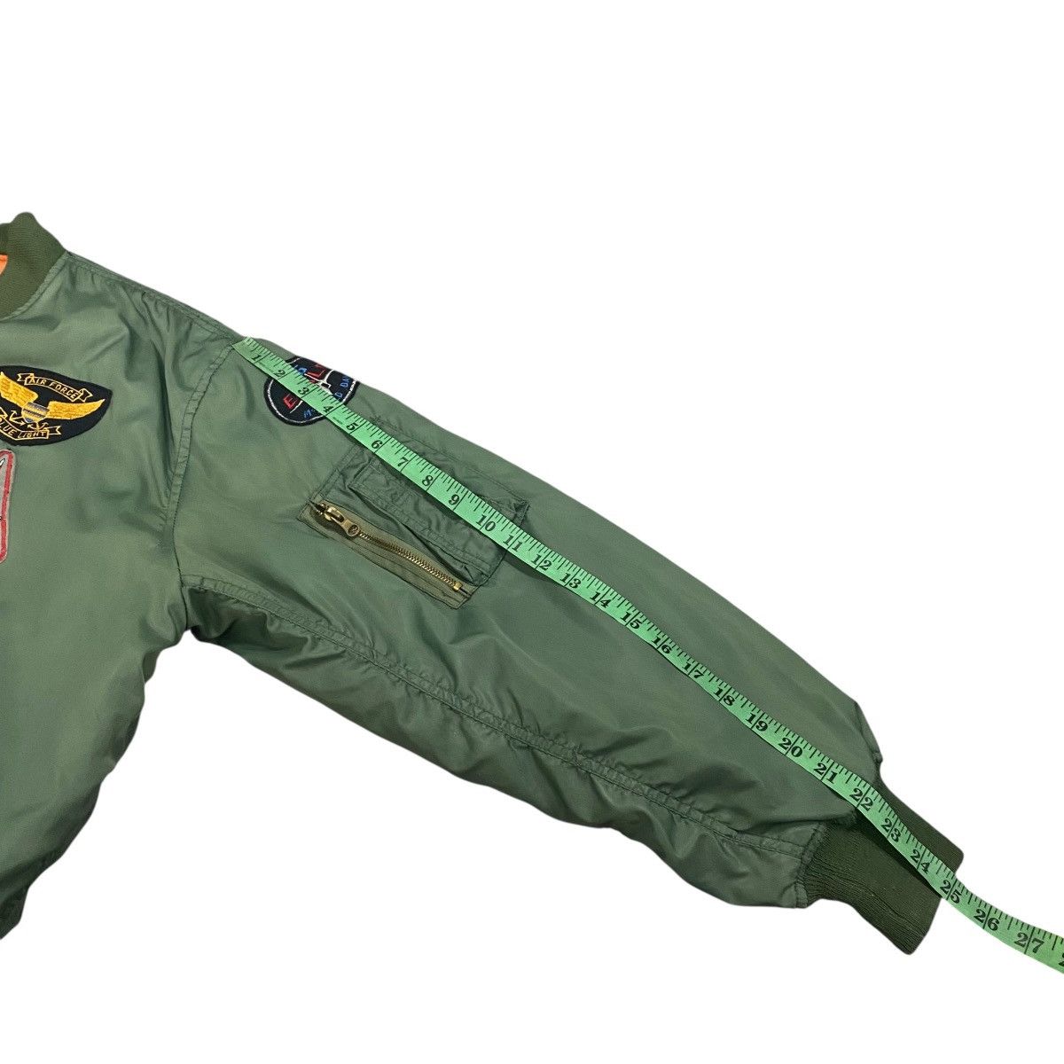 Japanese Brand Vintage 90s Flyers Mens Intermediate MA-1 Reversible Bomber Size US L / EU 52-54 / 3 - 17 Thumbnail