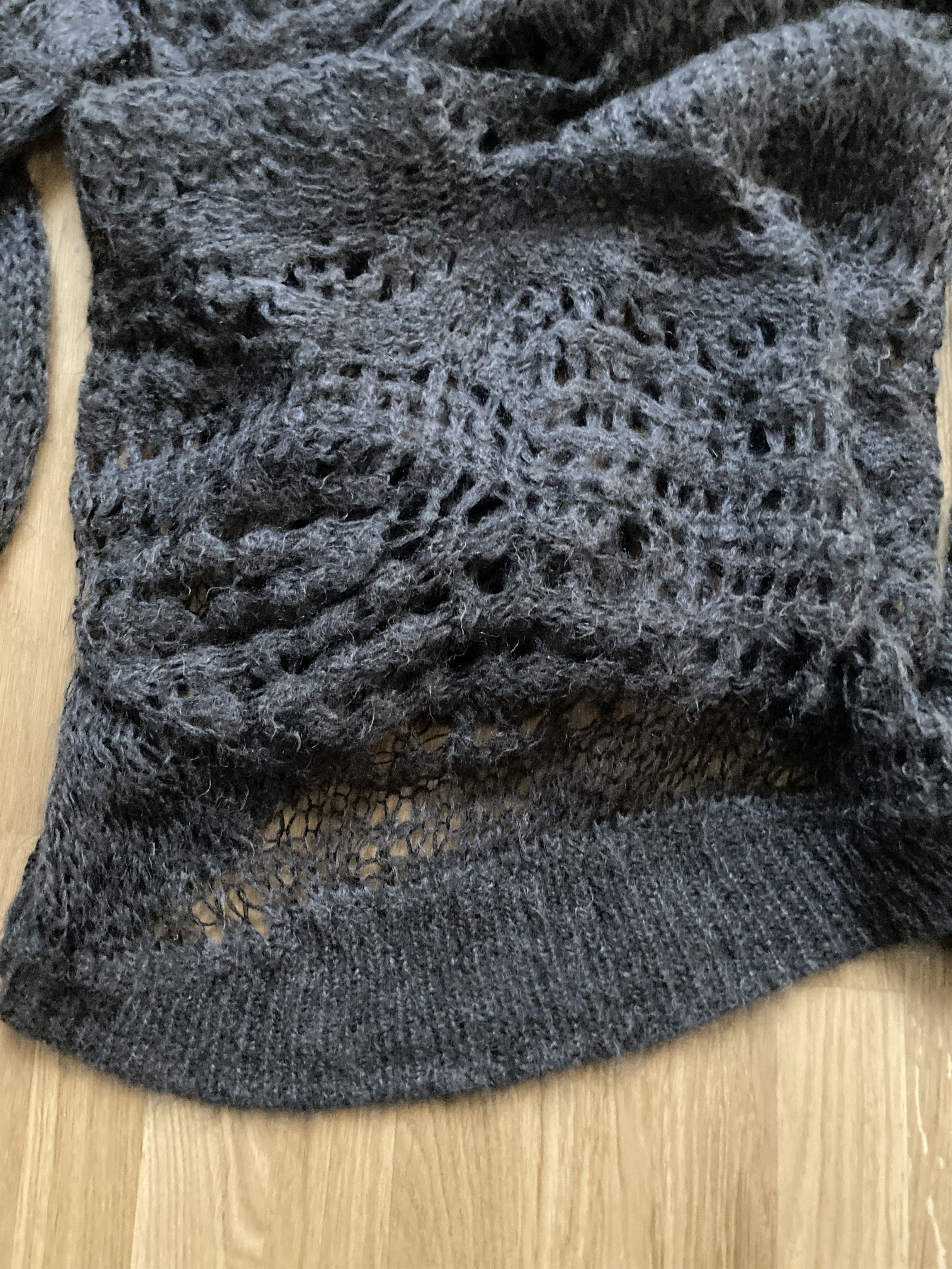 Rick Owens F/W 14 "MOODY" Sample Mohair & Silk Psycho Knit Rick Owens Size US M / EU 48-50 / 2 - 16 Thumbnail