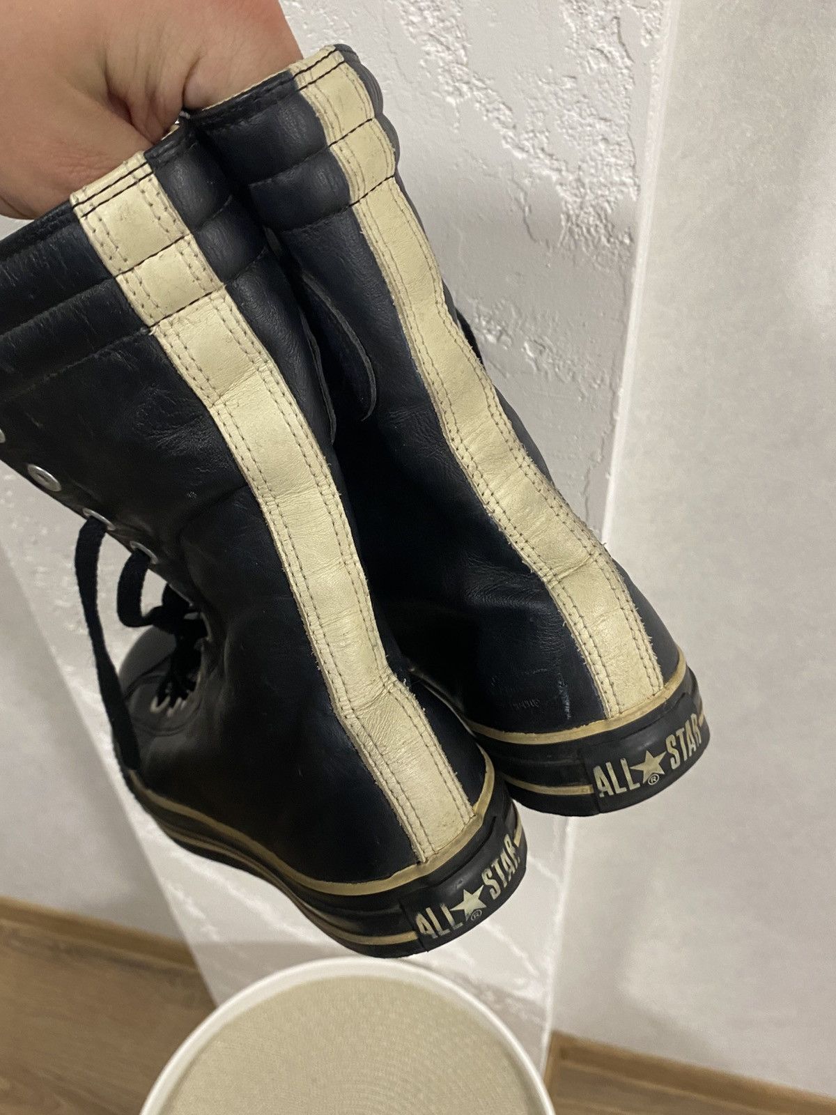 Converse Converse Y2K Vintage High Boxing Biker Moto Boots Lace-Up Size US 8.5 / IT 38.5 - 11 Thumbnail