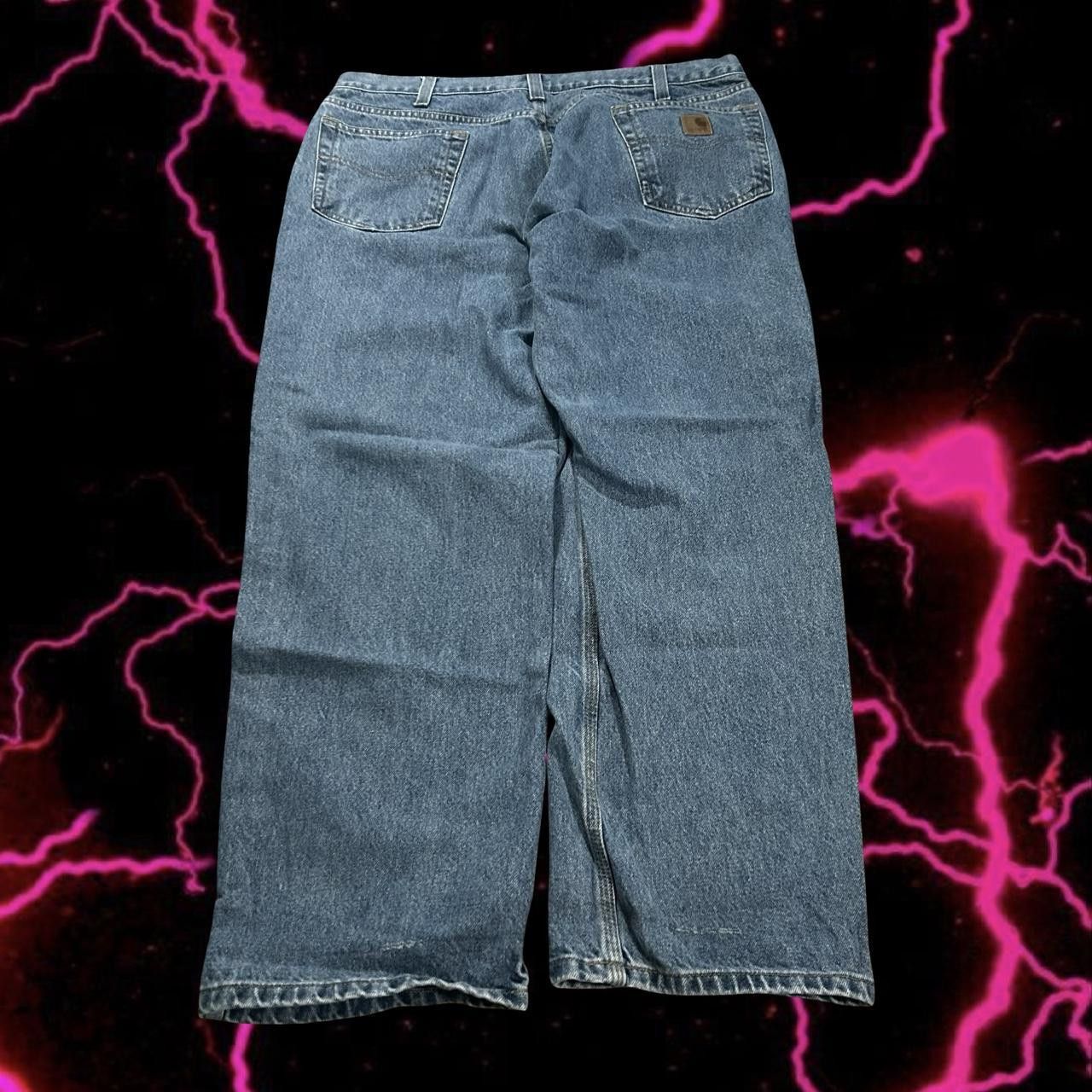 Carhartt vintage baggy skater carhartt jeans Size US 37 - 4 Thumbnail