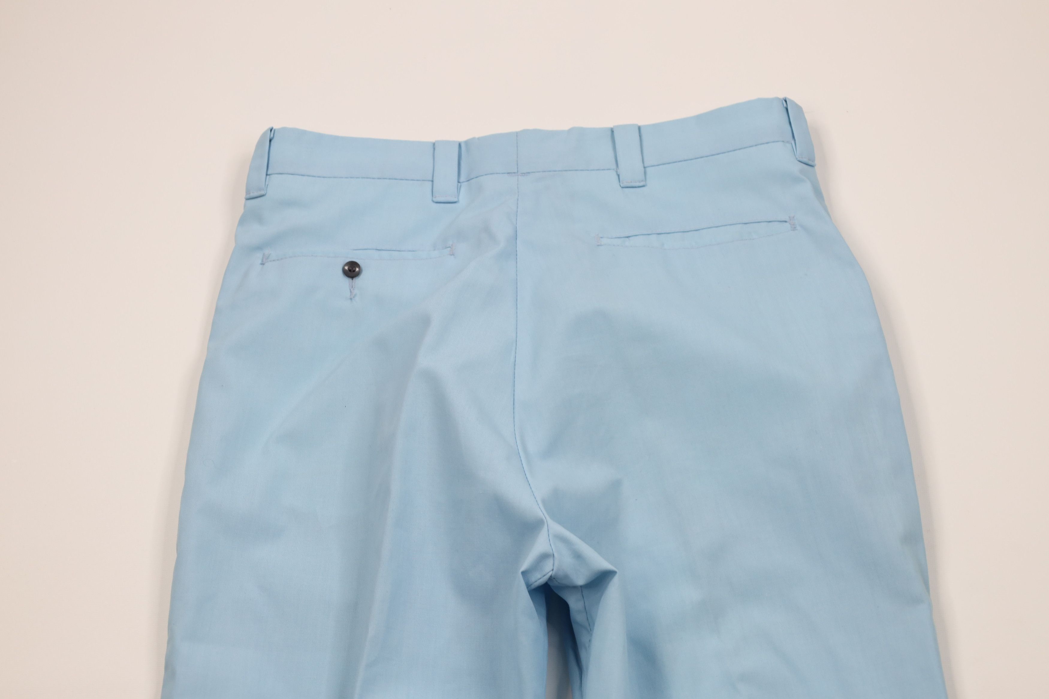 Vintage Vintage 70s Streetwear Wide Leg Chino Pants Carolina Blue US Size US 30 / EU 46 - 10 Thumbnail