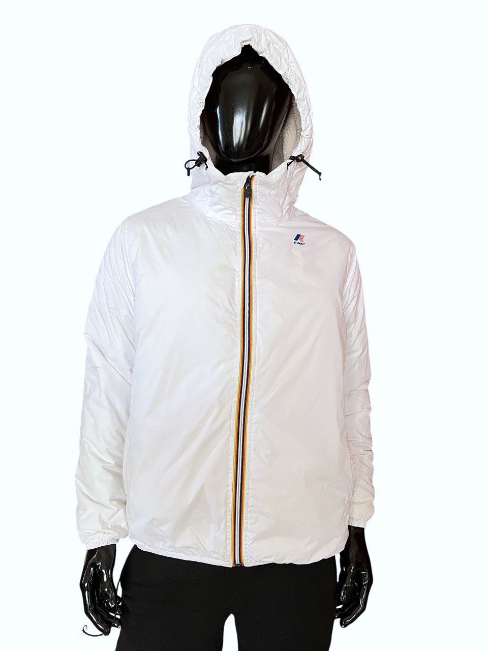 K-Way K-Way white beautiful warmed jacket Size US L / EU 52-54 / 3 - 2 Thumbnail