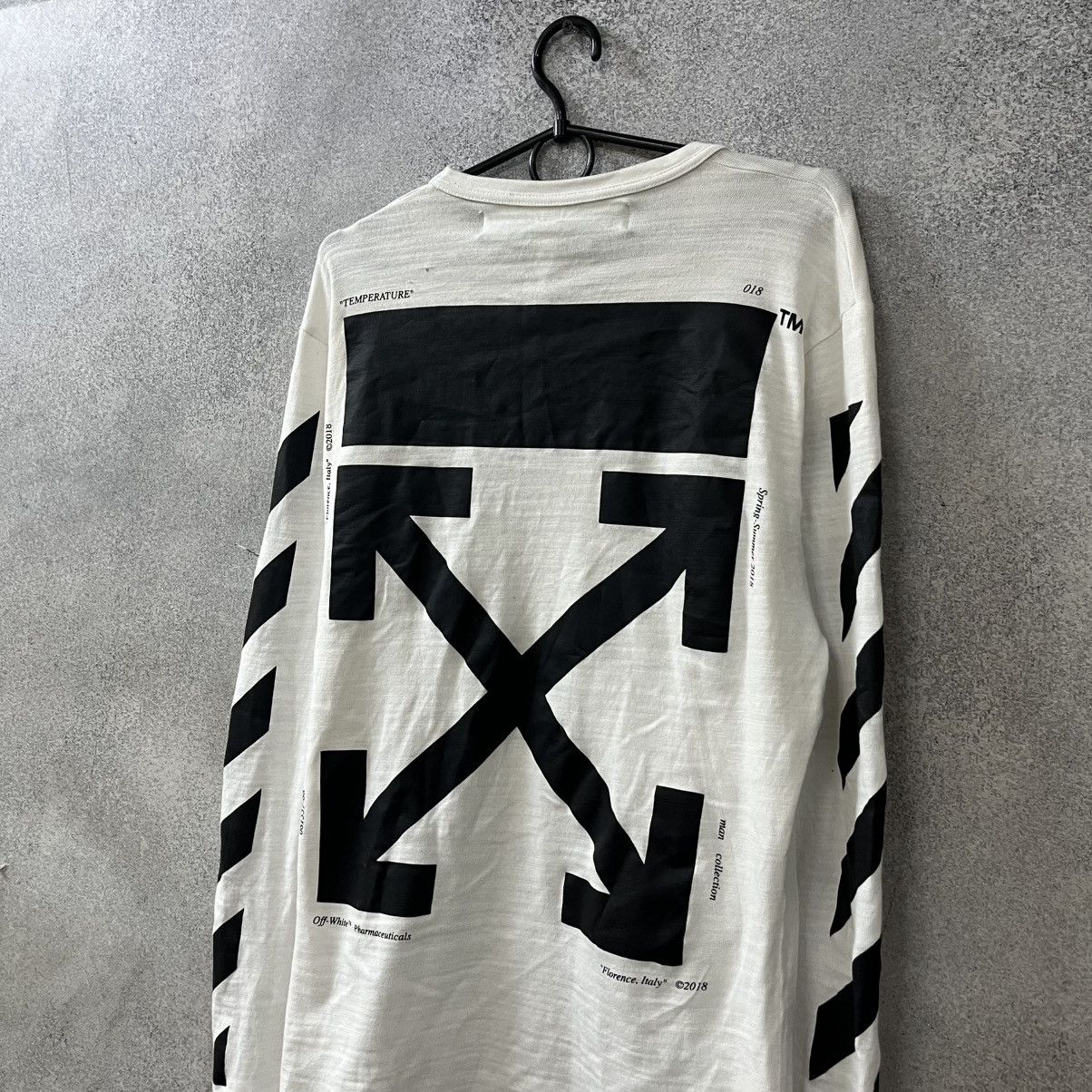 Off-White Off white Monalisa Long Sleeve TEE Size US S / EU 44-46 / 1 - 11 Thumbnail