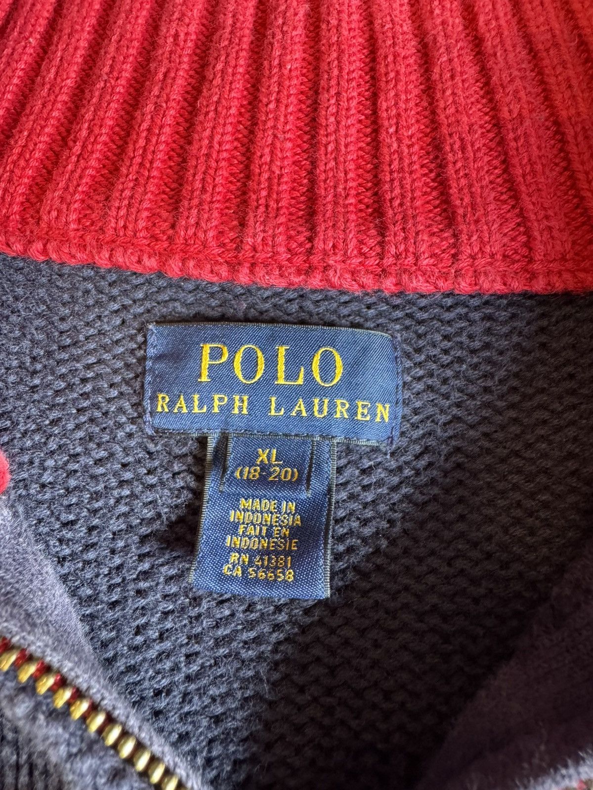 Polo Ralph Lauren POLO RALPH LAUREN KNITWEAR HALF ZIPPER Size US M / EU 48-50 / 2 - 9 Thumbnail
