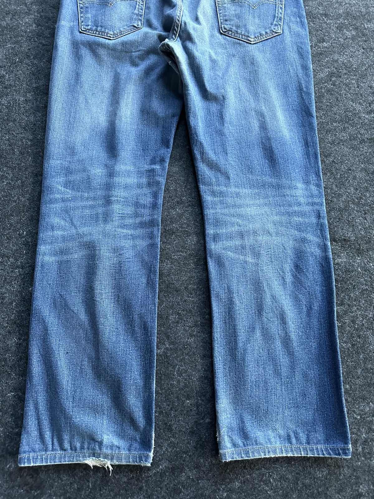Levi's Levis 514 Y2k Mexico Distressed Denim D481 Size US 36 / EU 52 - 6 Thumbnail