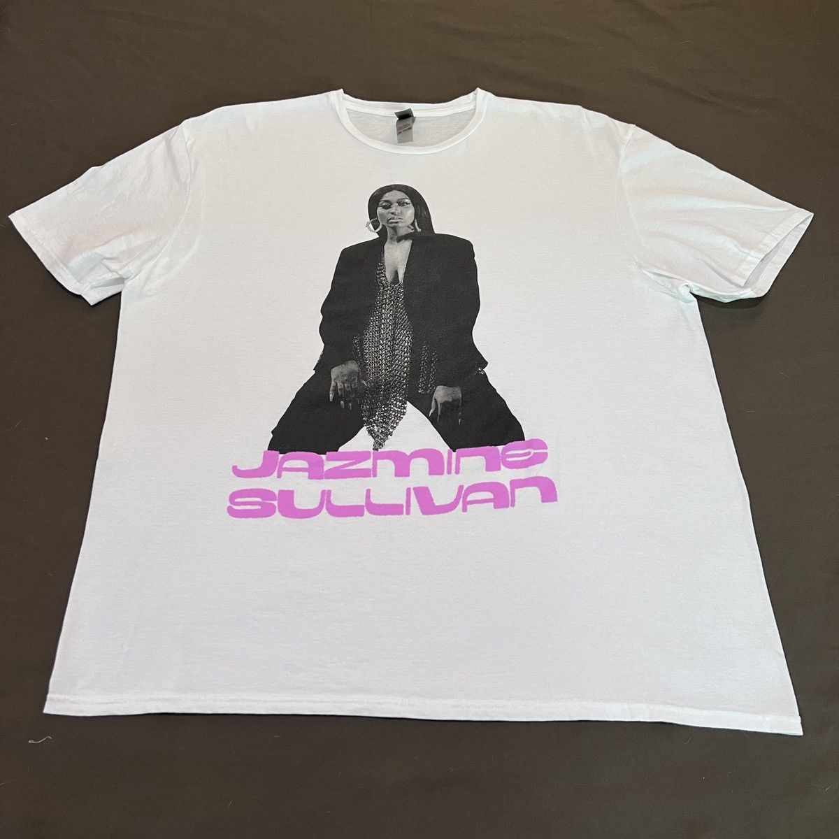 Band Tees × Gildan × Rap Tees Jazmine Sullivan Promo Tee 2XL R&B Soul Size US XXL / EU 58 / 5 - 4 Thumbnail