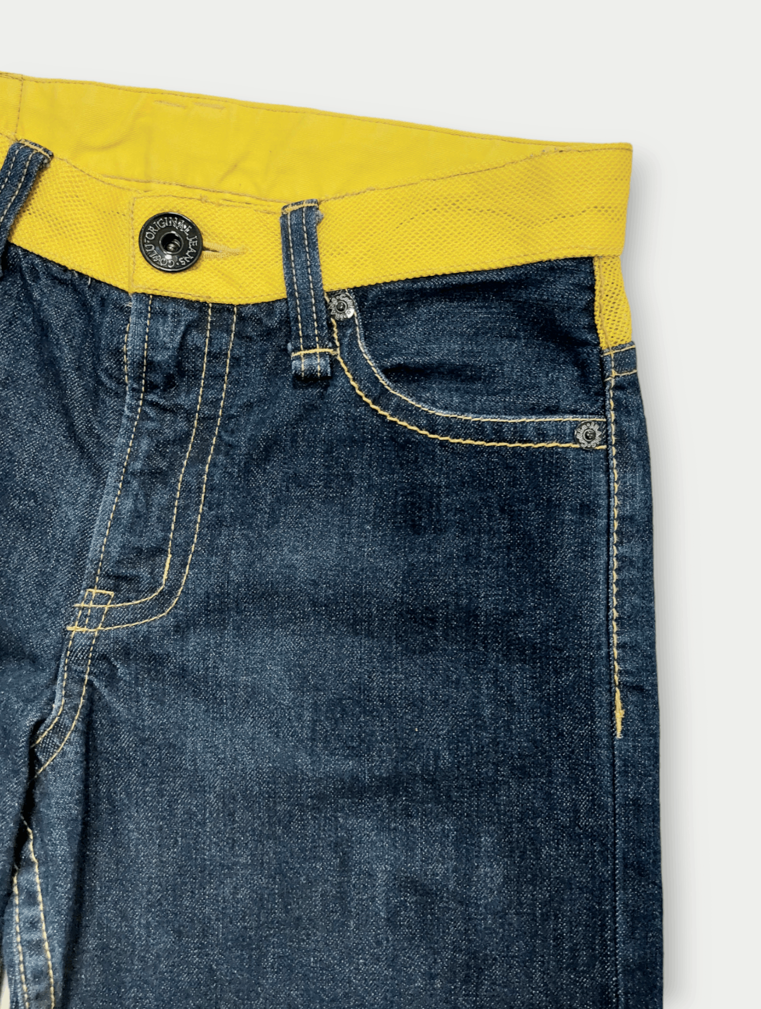 Japanese Co & Lu Pocket Logo Jeans