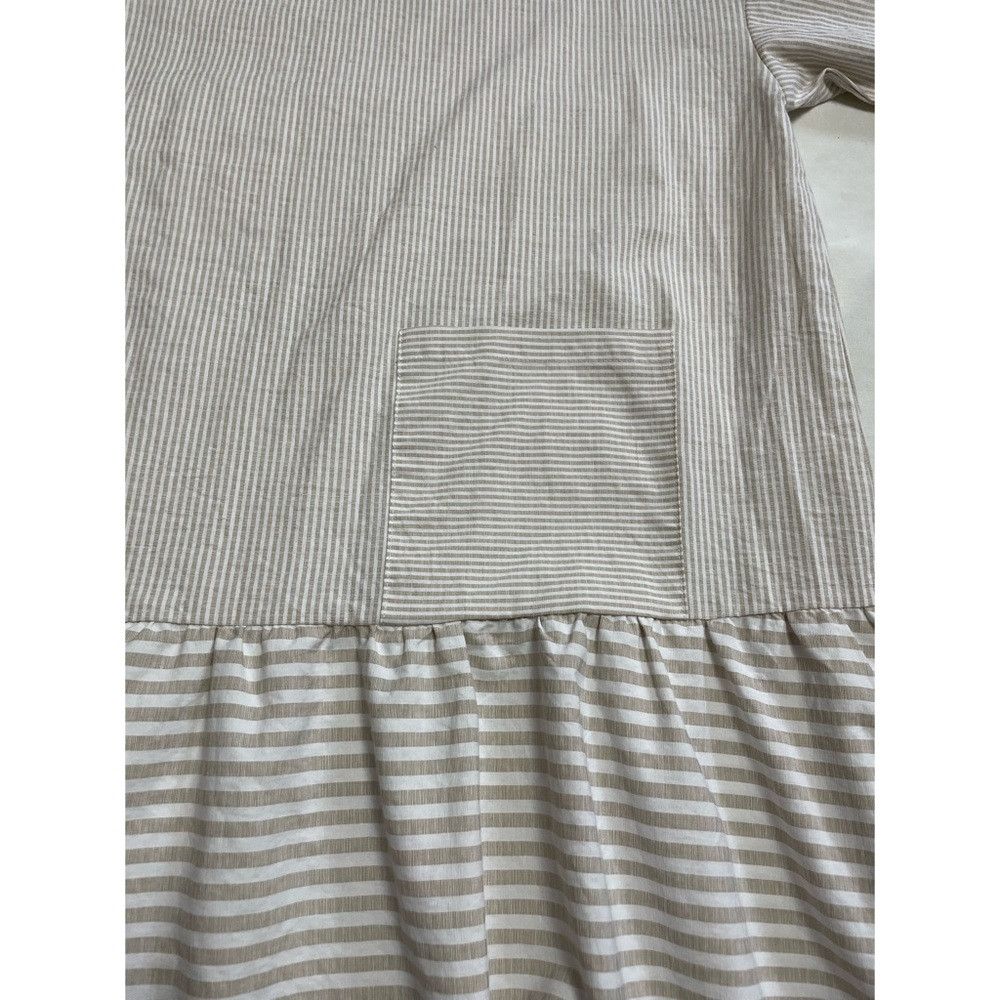 Other New Misslook Striped Dress with Peplum and Pockets Size XL Size XL / US 12-14 / IT 48-50 - 8 Thumbnail