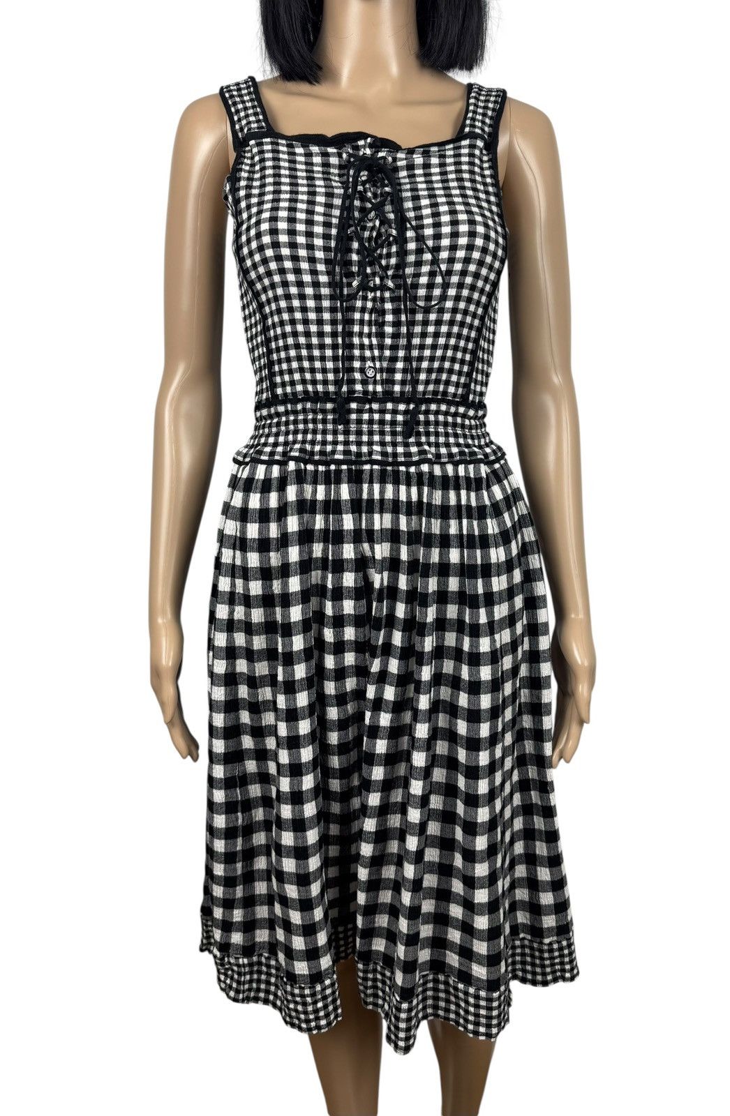 Tsumori Chisato Tsumori Chisato Plaid Cotton Sundress Tank Dress size 2 Size S / US 4 / IT 40 - 3 Thumbnail