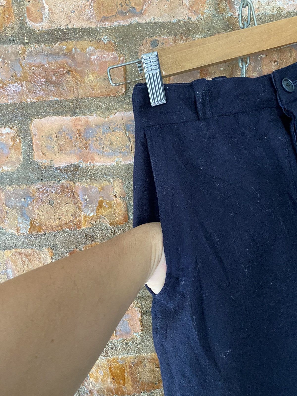 Y's × Yohji Yamamoto 1980s Y’s Wool skirts Size 26" / US 2 / IT 38 - 5 Thumbnail
