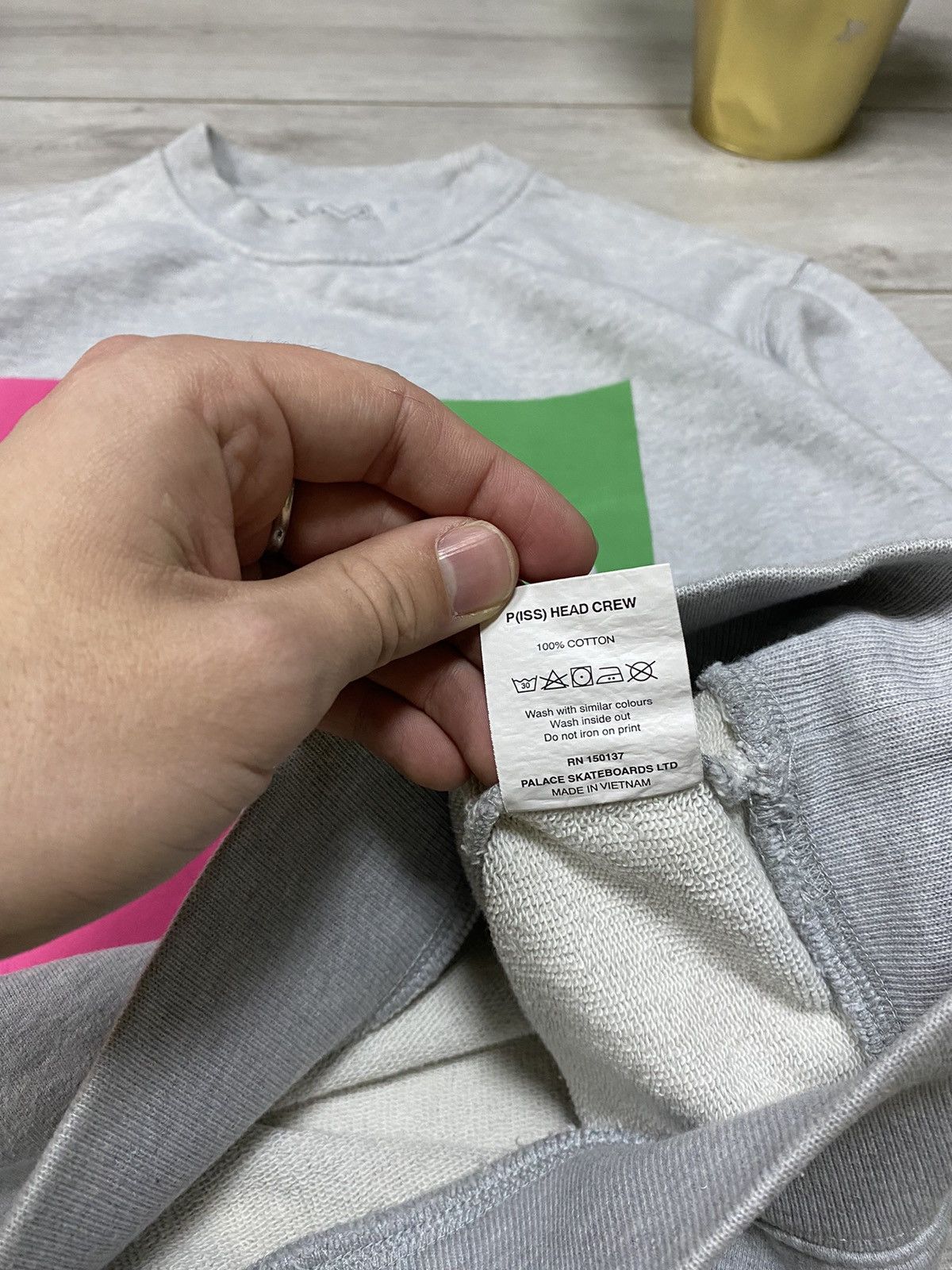 Palace Palace P(iss) Head RARE Sweatshirt Size US S / EU 44-46 / 1 - 6 Thumbnail