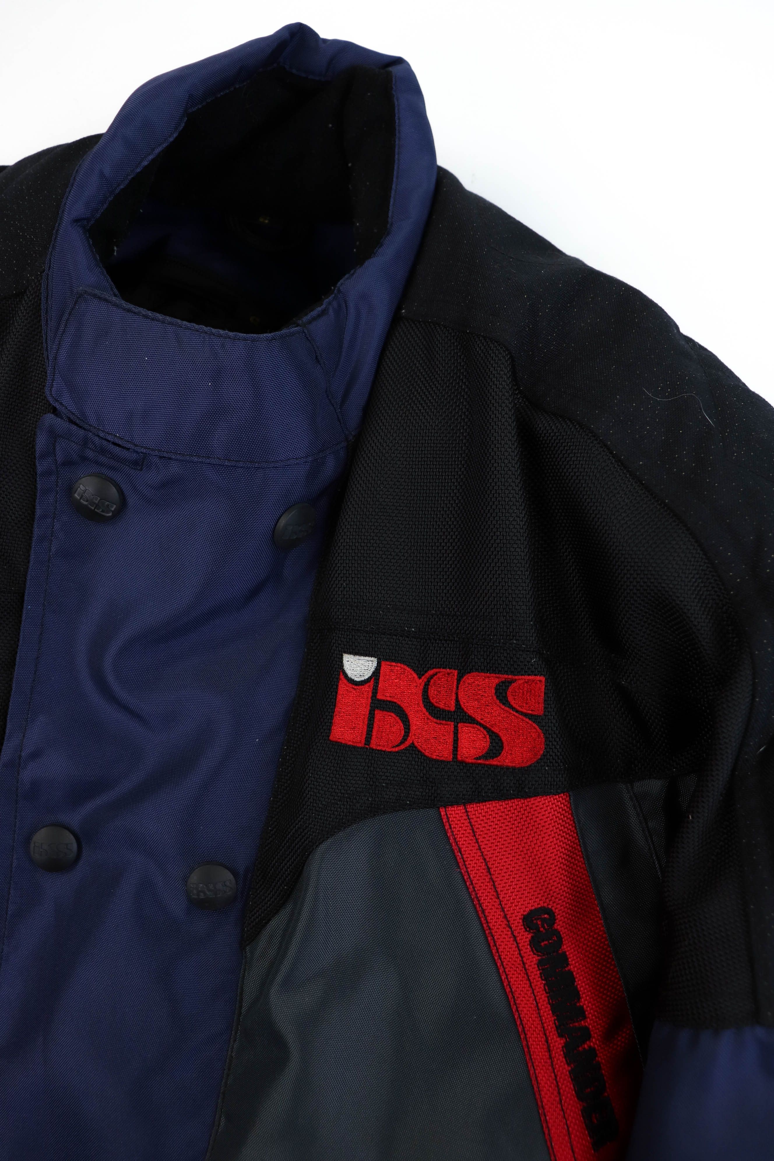 Vintage IXS Vintage Biker Kevlar Cordura Nylon Motorcycle Jacket Size US S / EU 44-46 / 1 - 6 Thumbnail