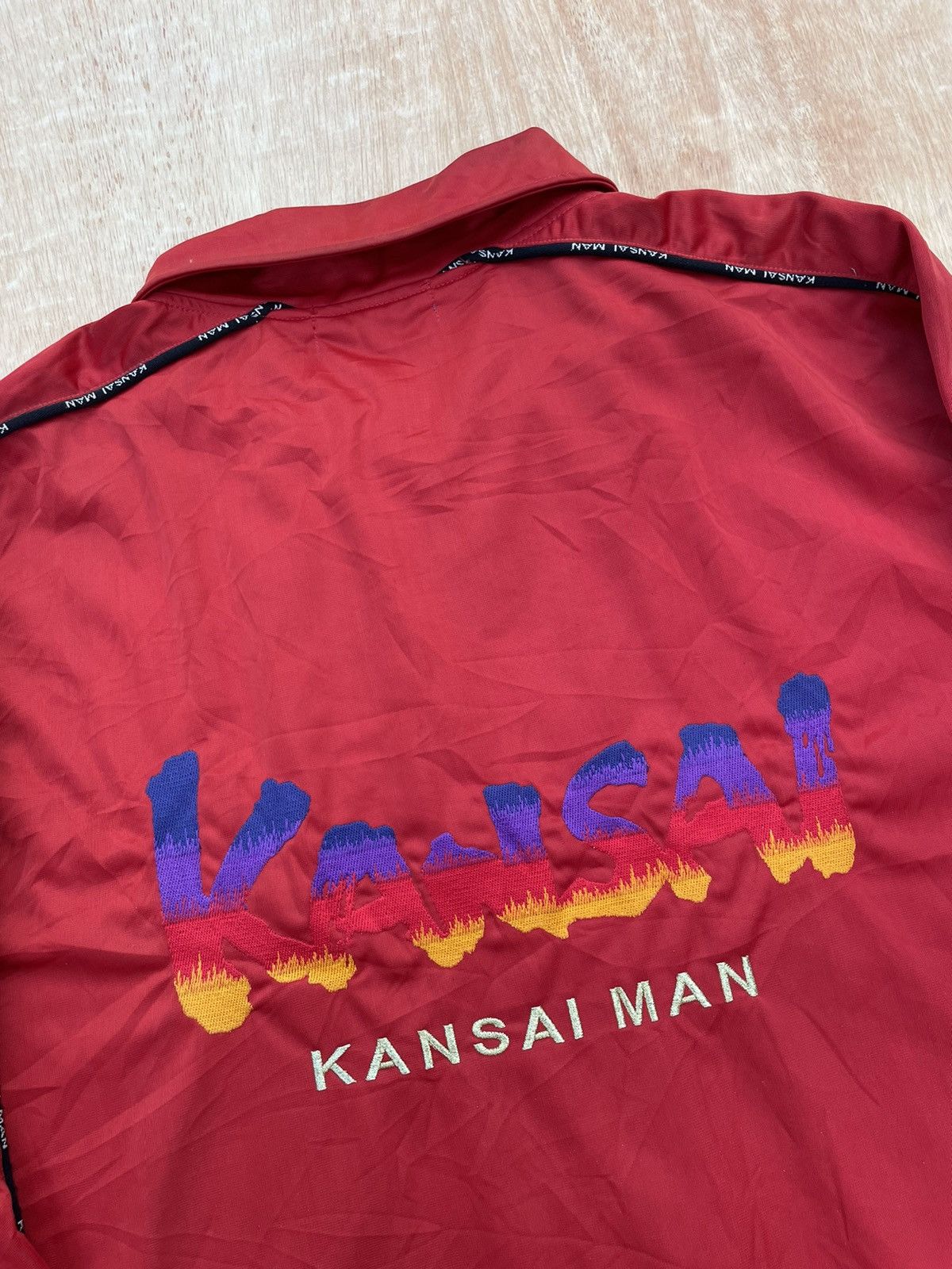 Japanese Brand × Kansai Yamamoto × Vintage Kansai Man Light Jacket Size US XL / EU 56 / 4 - 4 Thumbnail