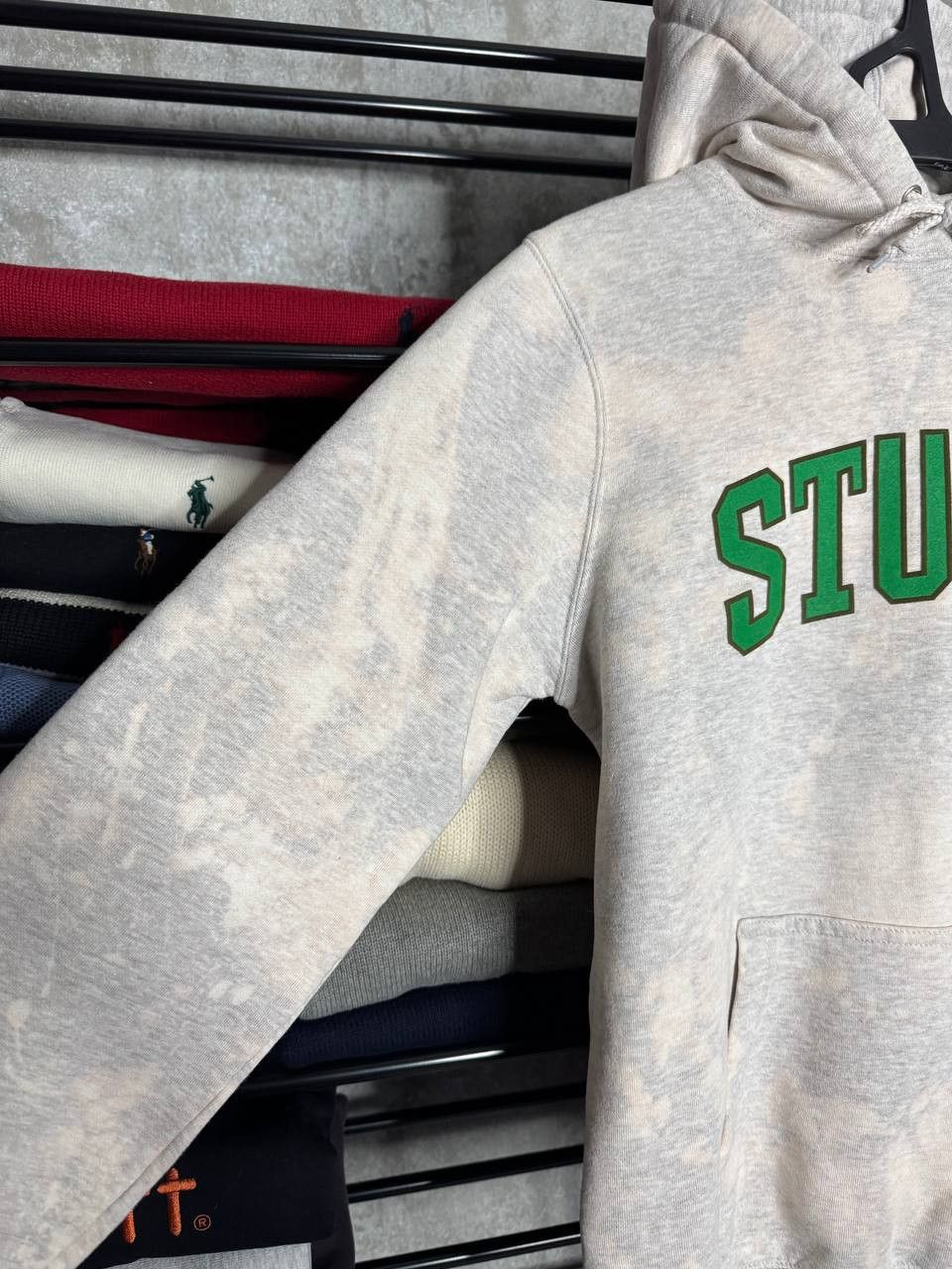 Stussy Vintage Verry rare Hoodies Stussy tie-dye Size US S / EU 44-46 / 1 - 5 Thumbnail