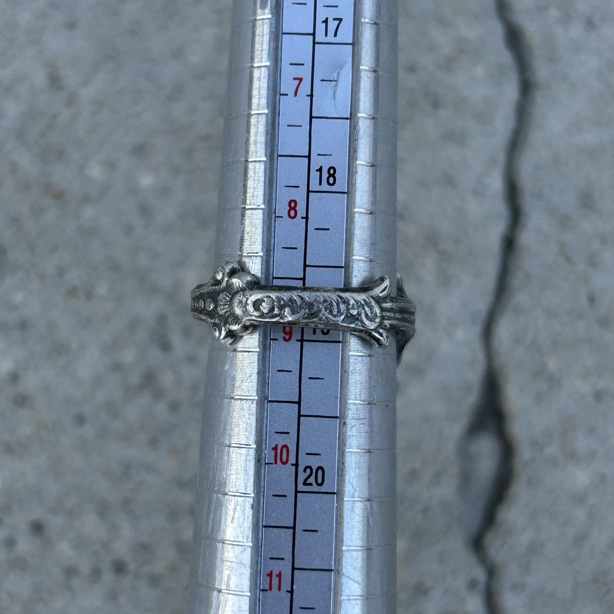Vintage Chrome Hearts Style 1/1 Ring Size ONE SIZE - 6 Thumbnail