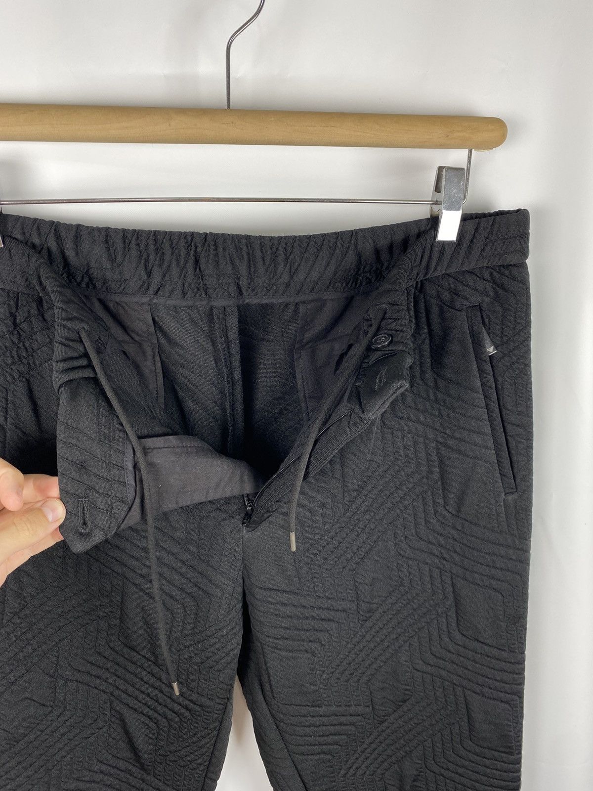 Emporio Armani Emporio Armani Structured Pants Heavy Polyester size 50 Size US 34 / EU 50 - 9 Thumbnail