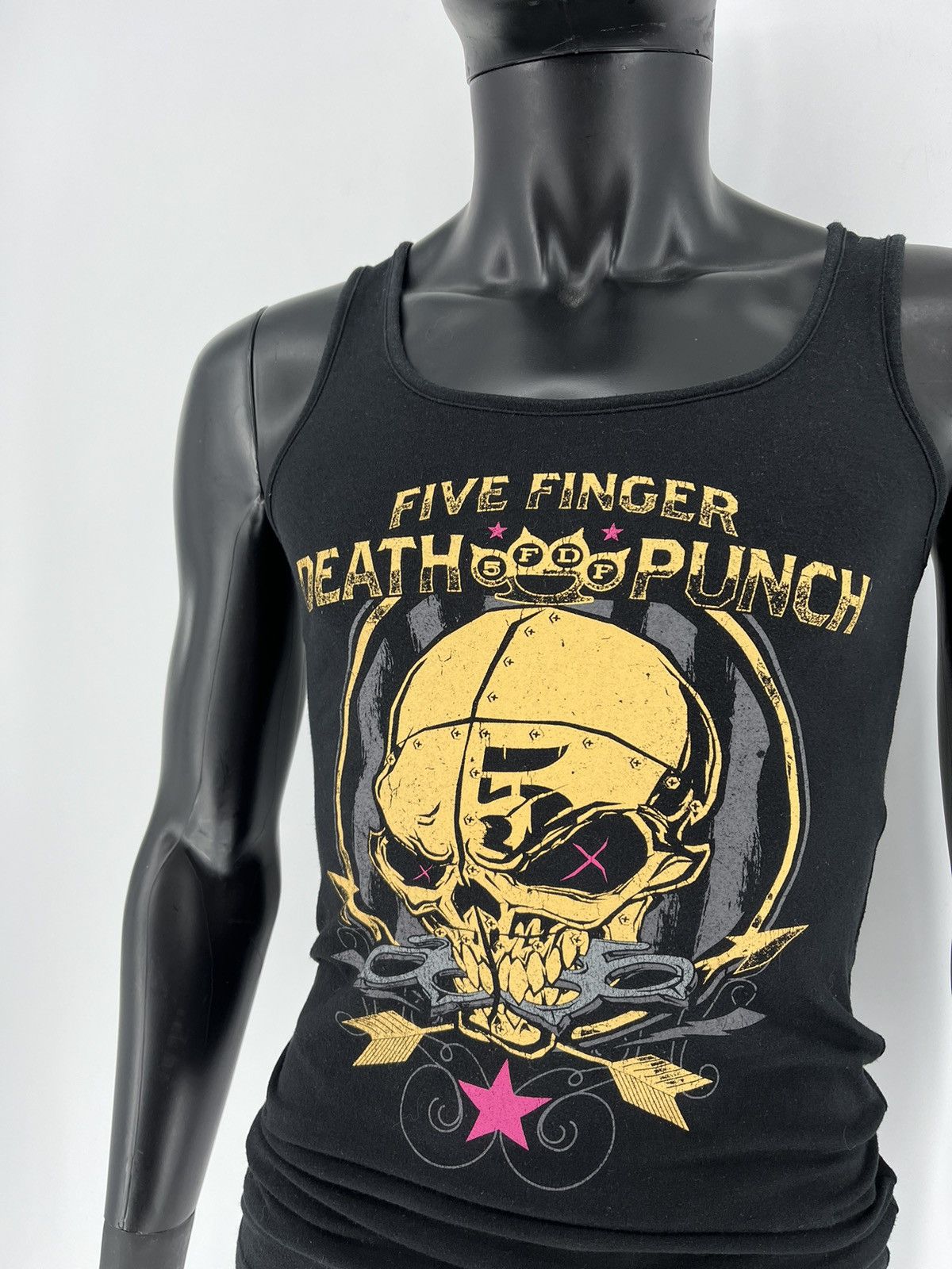 Band Tees Vintage Five Finger Death Punch streetwear vintage rock tee Size US S / EU 44-46 / 1 - 6 Thumbnail