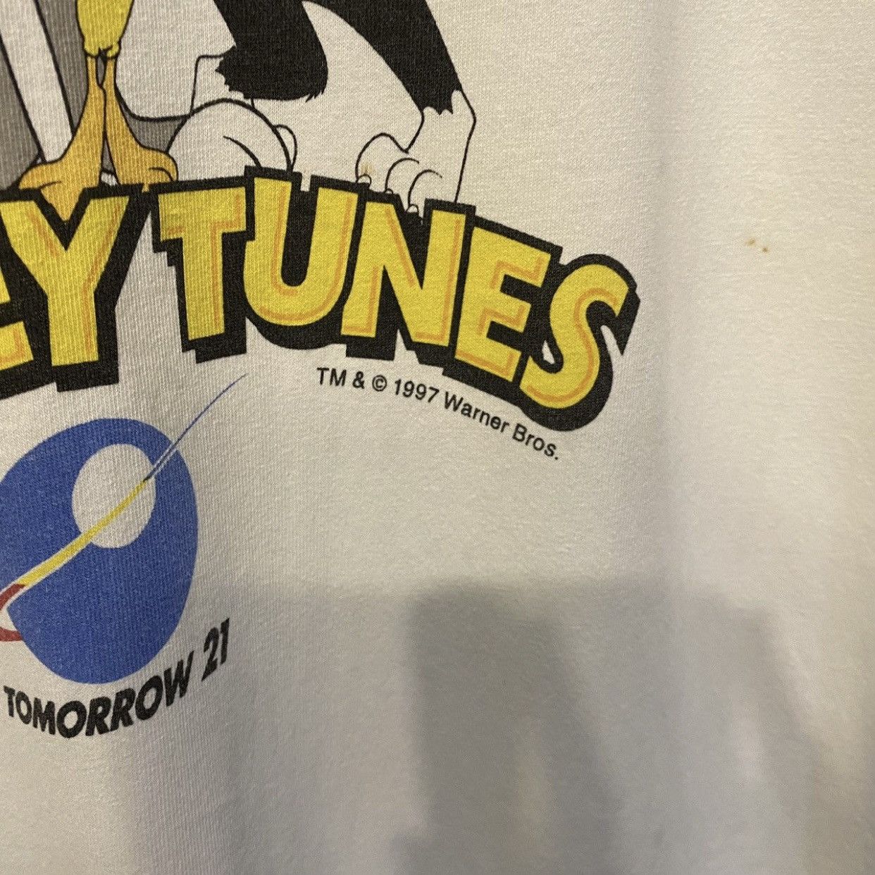 Cartoon Network vintage Looney Tunes Toshiba T-shirt Size US L / EU 52-54 / 3 - 6 Thumbnail
