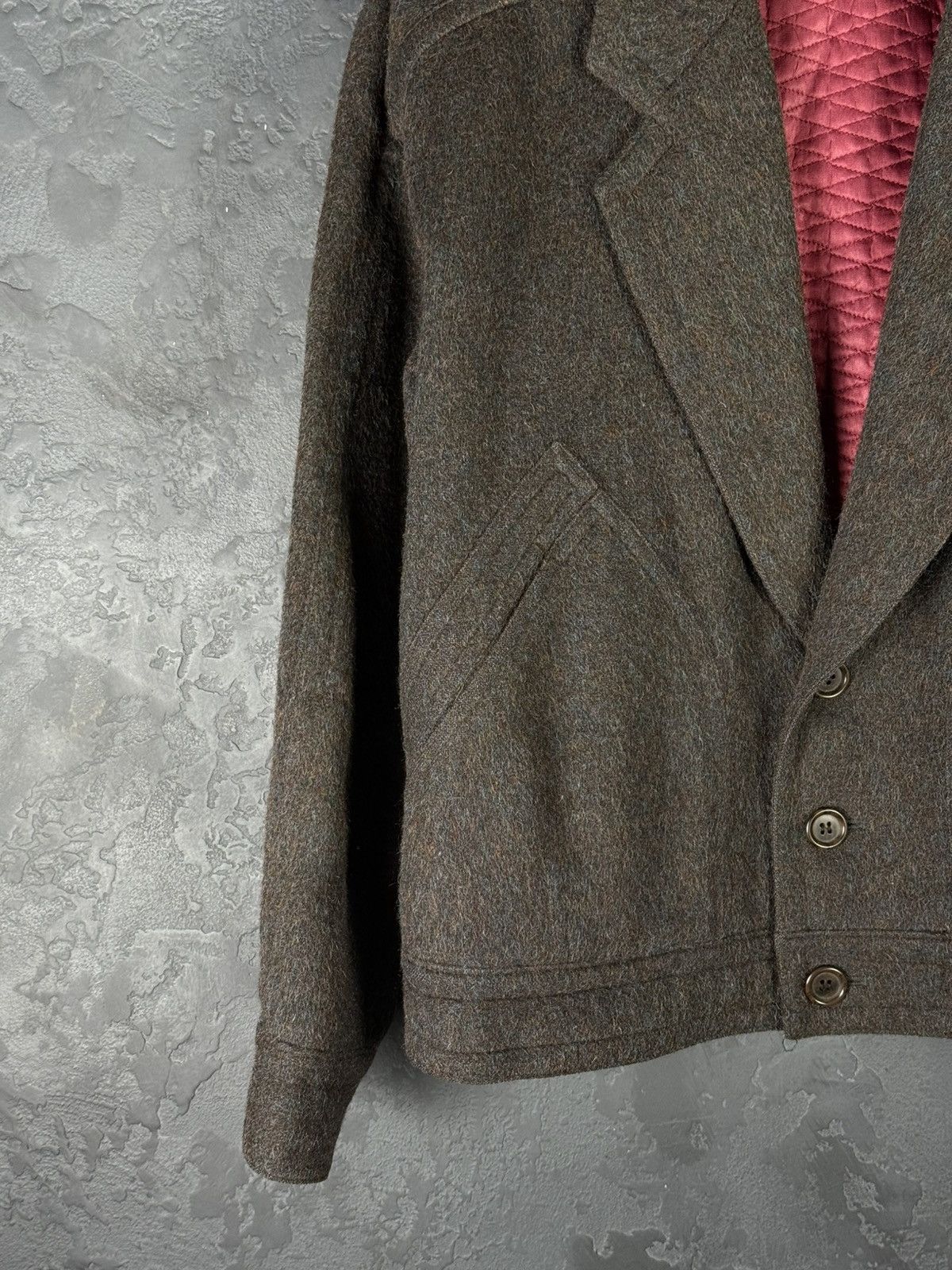 Pal Zileri Pal Zileri Vitnage Wool Mohair Italy Designer Bomber Jacket Size US M / EU 48-50 / 2 - 3 Thumbnail