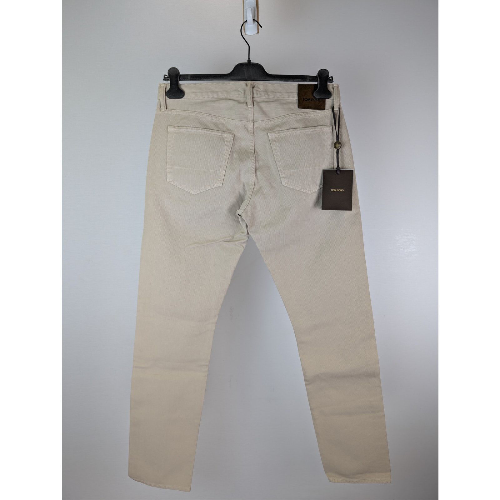 Tom Ford o1rshd1 Slim Denim Jeans in Beige Size US 33 - 14 Thumbnail