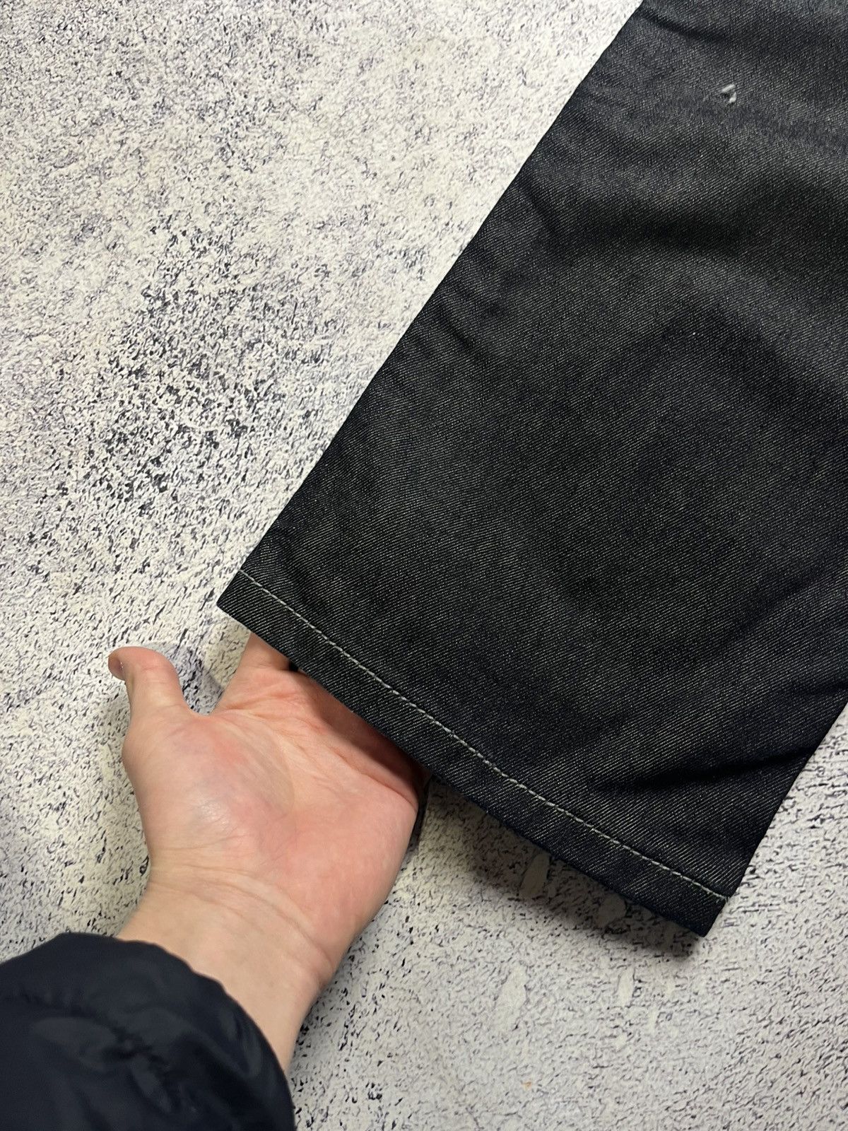 Japanese Brand 0Os VINTAGE Avant Garde Big logo Japanese Baggy Pants Y2K Size US 33 - 8 Thumbnail