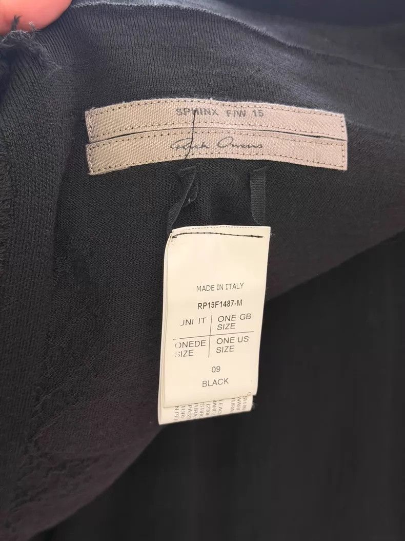 Rick Owens Rick Owens scarf Size ONE SIZE - 4 Thumbnail