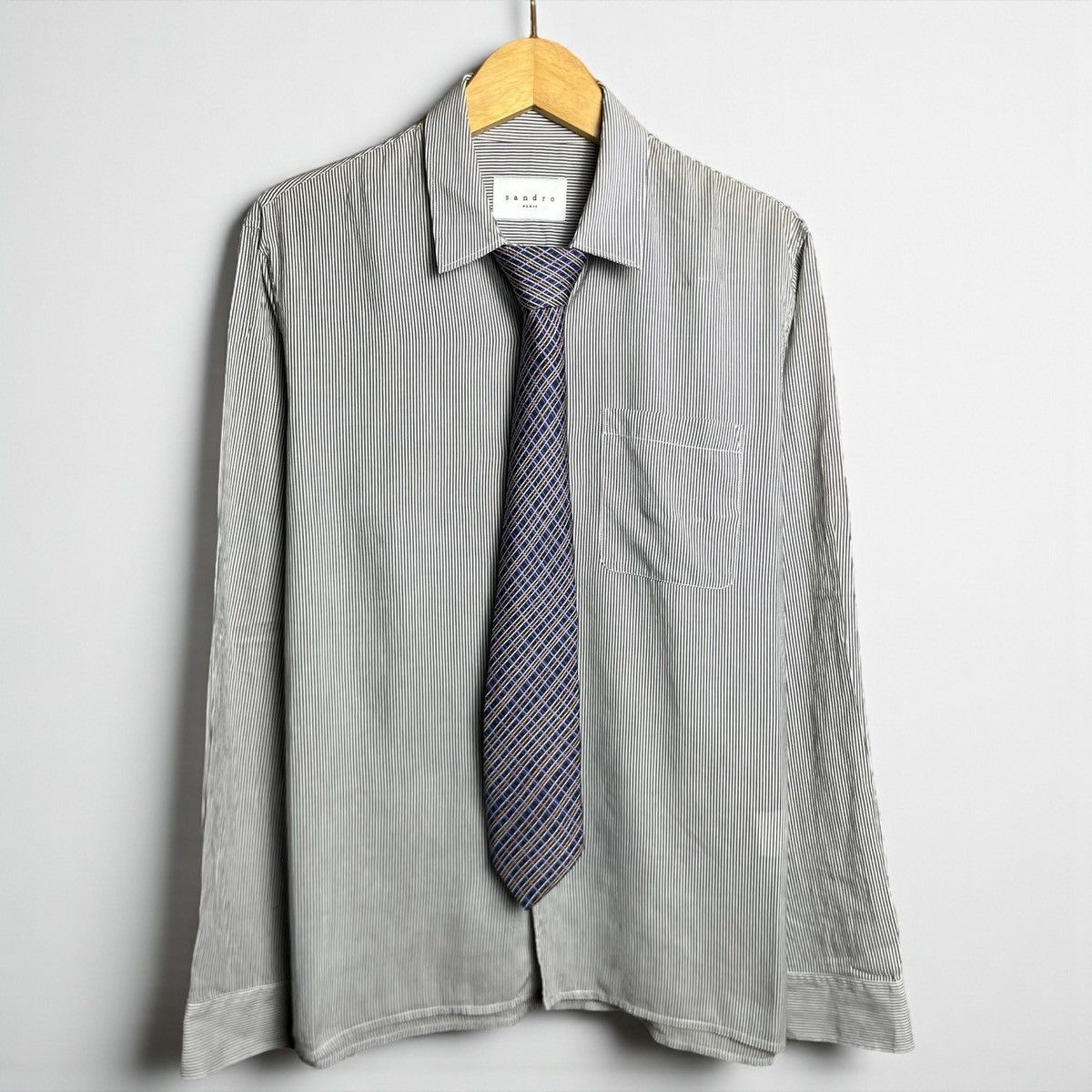 Hermes Vintage Hermes Slick Tie Size ONE SIZE - 7 Thumbnail