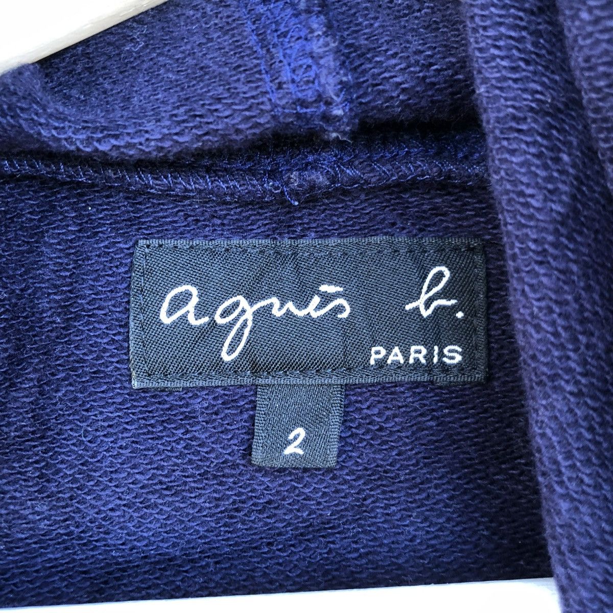 agnes b. Vintage Agnes B. Hoodie Sweatshirt Size XS / US 0-2 / IT 36-38 - 4 Thumbnail