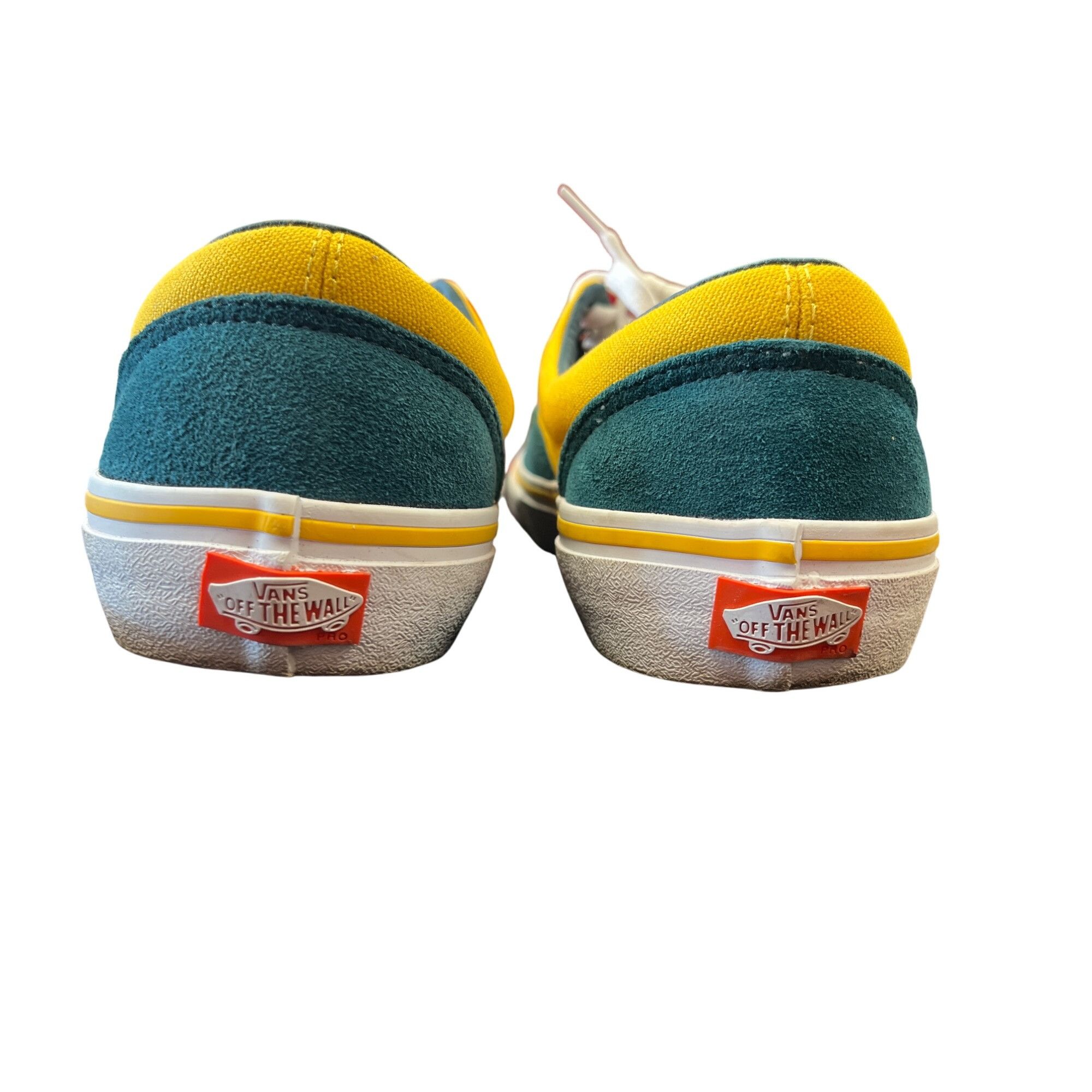 Vans Vans Mens Pro Skateboard Yellow green Shoes Sz 9.5 SKU 8910 Size US 9.5 / EU 42-43 - 5 Thumbnail