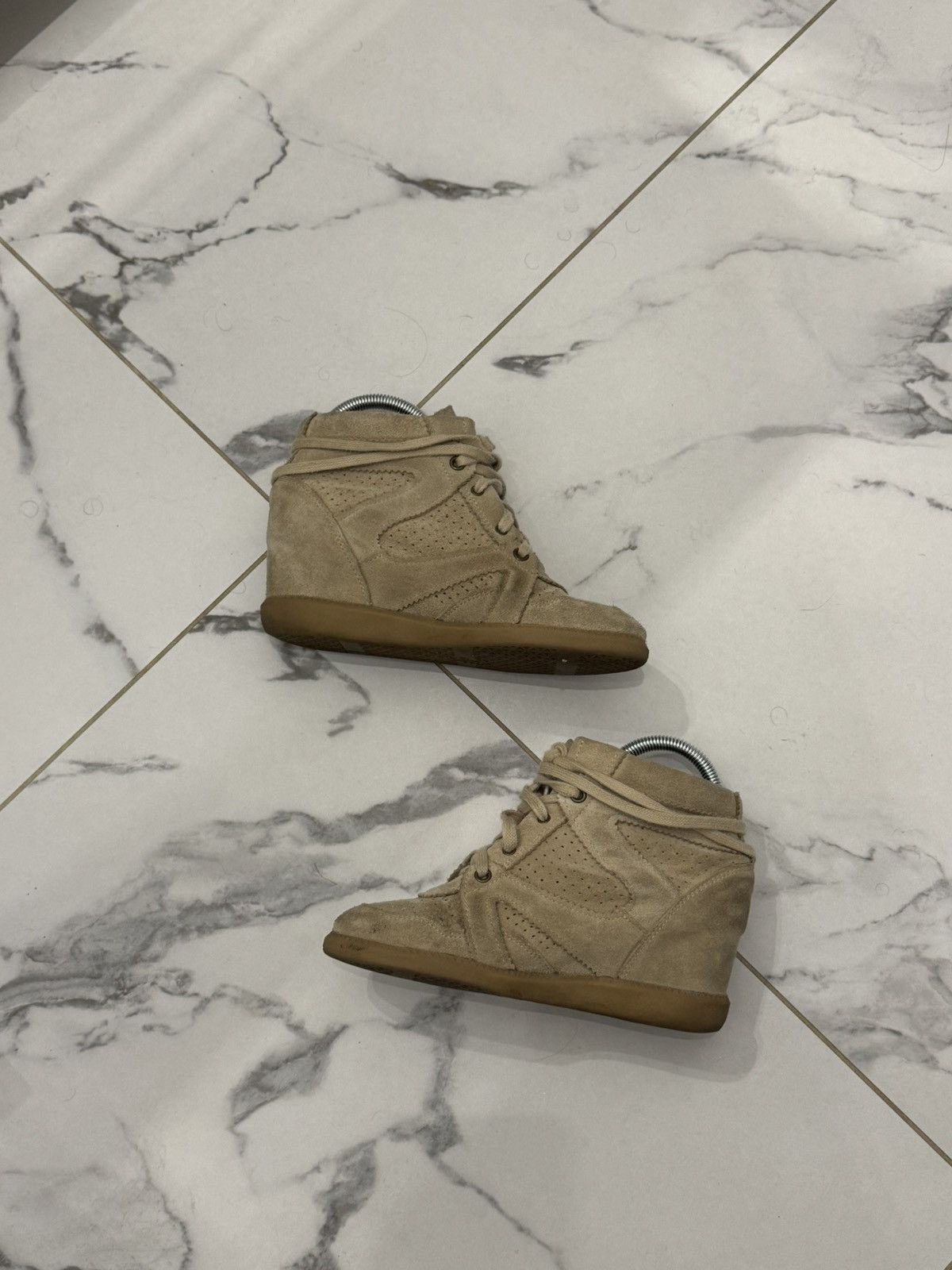 Isabel Marant Unbranded Isabel Marant Style Bekett Wedge Sneakers Shoes Size US 7 / IT 37 - 2 Thumbnail