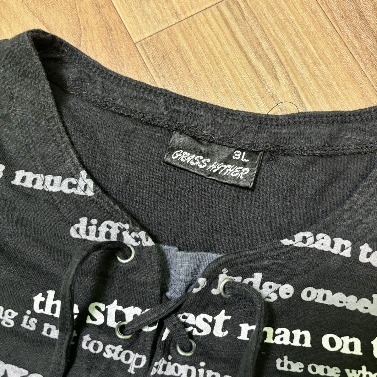 If Six Was Nine × Japanese Brand × Le Grande Bleu (L.G.B.) Japanese gothic Poem ifsixwas nine LGB style Size US L / EU 52-54 / 3 - 5 Thumbnail