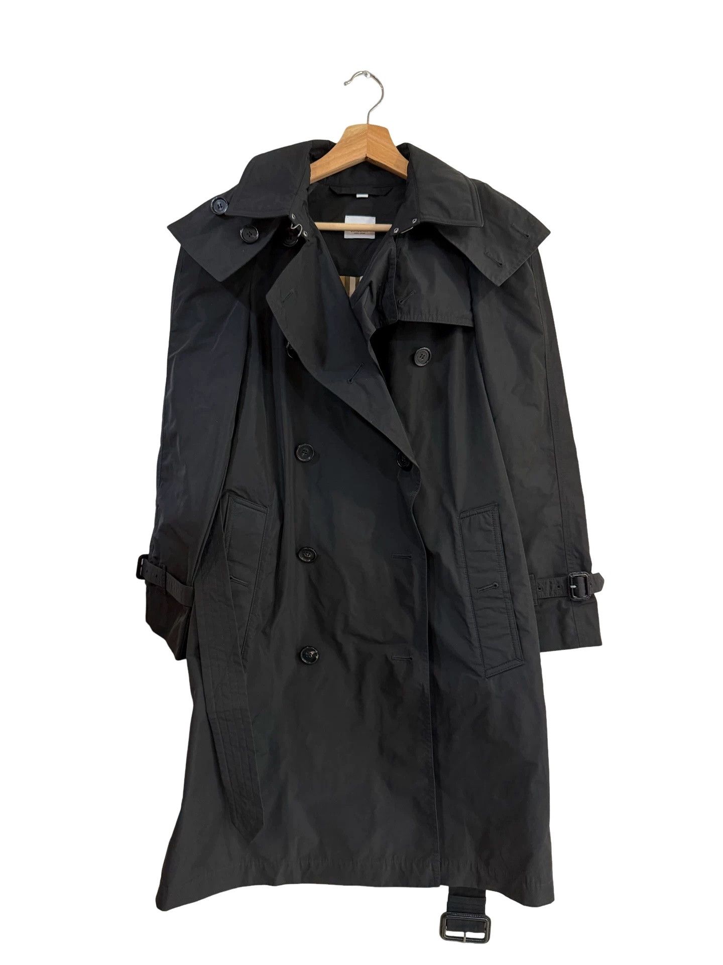 Burberry Burberry Hooded Nylon Trench Coat IT 36 Size XS / US 0-2 / IT 36-38 - 1 Thumbnail