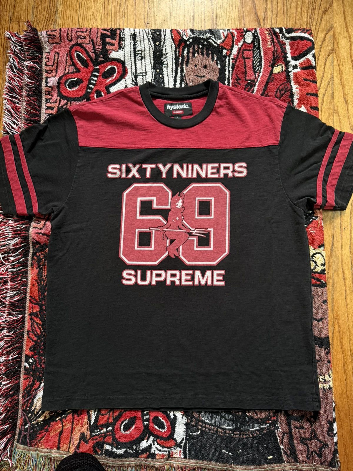 Supreme Supreme x Hysteric Glamour Fuck You Football Top | Grailed