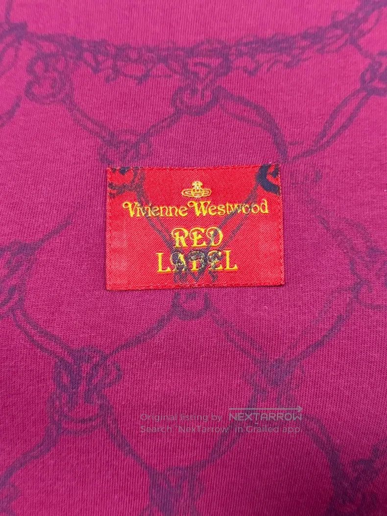 Vivienne Westwood Vivienne Westwood Red Net Knot Short Sleeve Top Size S / US 4 / IT 40 - 4 Thumbnail