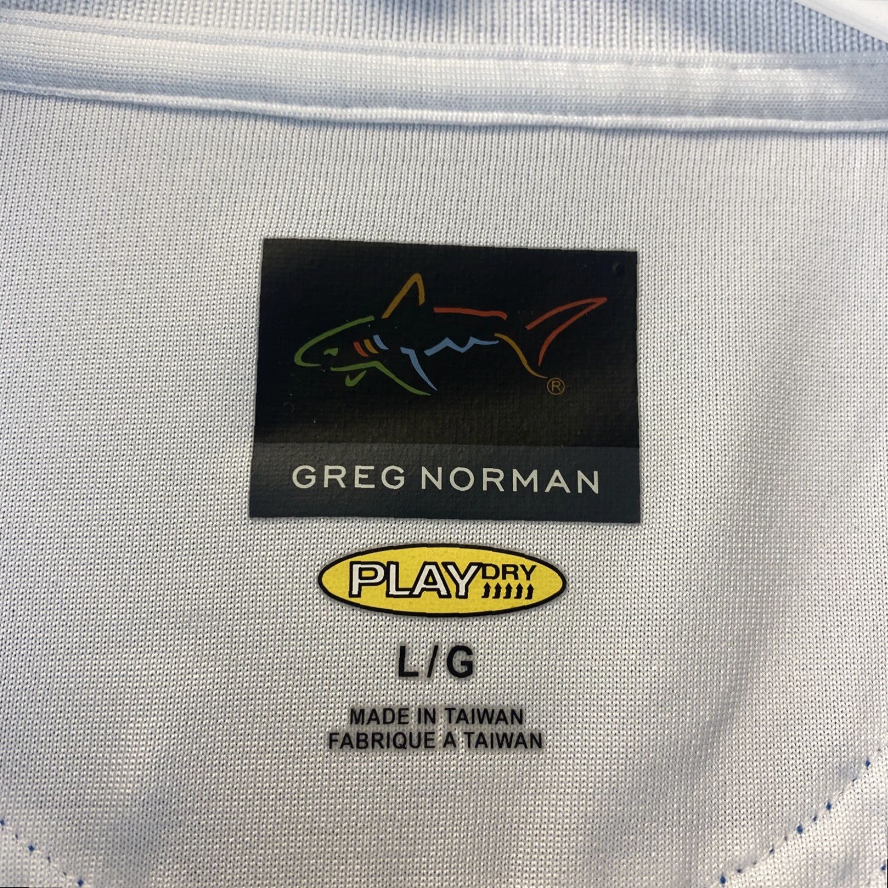 Vintage Greg Norman Polo Shirt Mens L Play Dry Performance Blue Logo Short Sleeve /44-48 Size US L / EU 52-54 / 3 - 3 Thumbnail