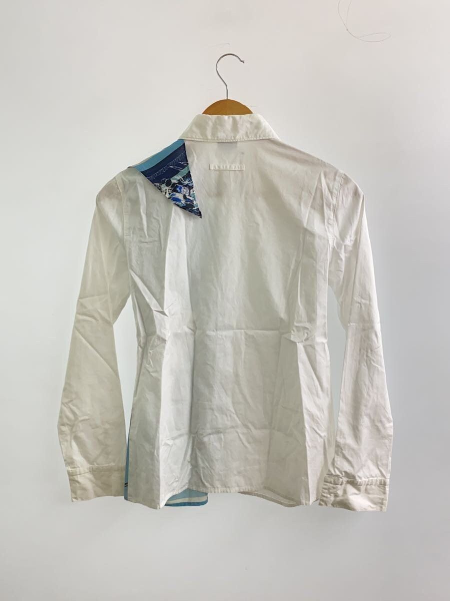 Jean Paul Gaultier Archive Asymmetrical Floral Long Sleeve Shirt Size S / US 4 / IT 40 - 2 Thumbnail