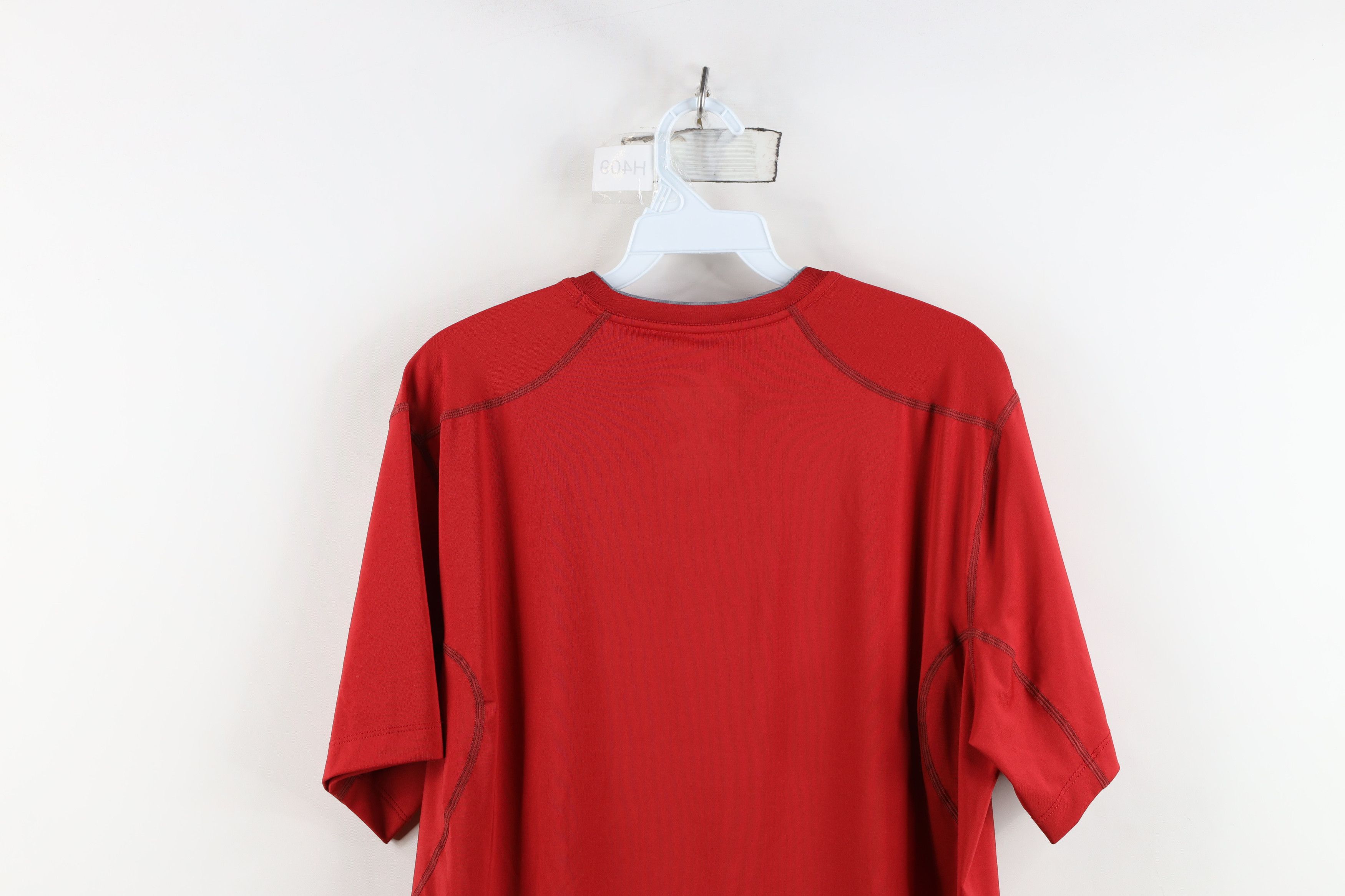 Nike Nike Pro Combat Compression Training Gym T-Shirt Red Size US L / EU 52-54 / 3 - 13 Thumbnail
