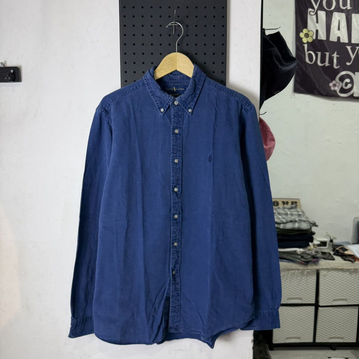 Ralph Lauren Ralph Lauren indigo Oxford button shirt Size US L / EU 52-54 / 3 - 1 Thumbnail