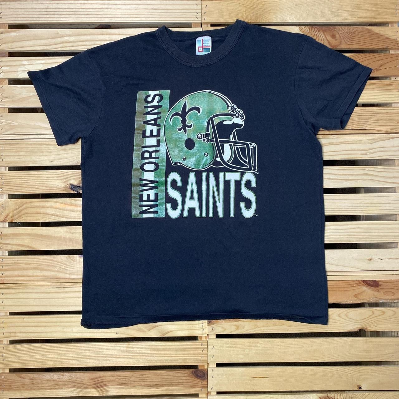 Other True Vintage NFL New Orleans Saints Black Tee Size XL Size US XL / EU 56 / 4 - 1 Thumbnail