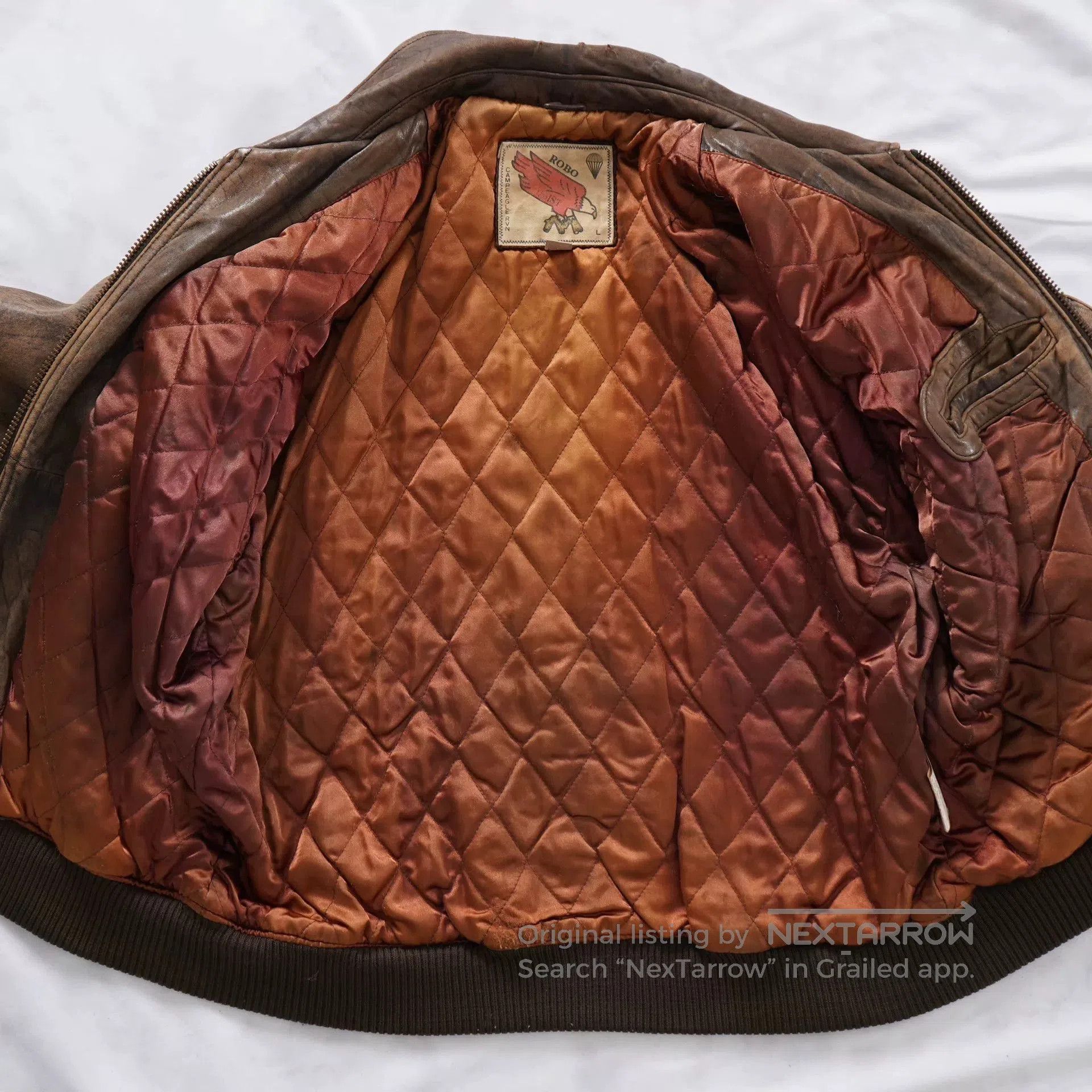 Vintage Vintage Sheepskin Flight Jacket. Size US L / EU 52-54 / 3 - 7 Thumbnail