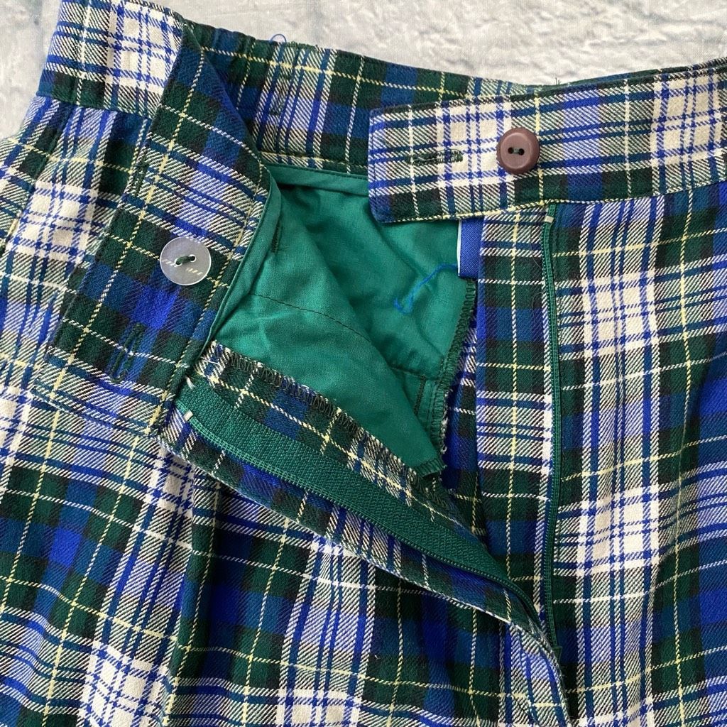 Other EP Pro golf women M/10 100% cotton plaid shorts and full zip Size M / US 6-8 / IT 42-44 - 6 Thumbnail