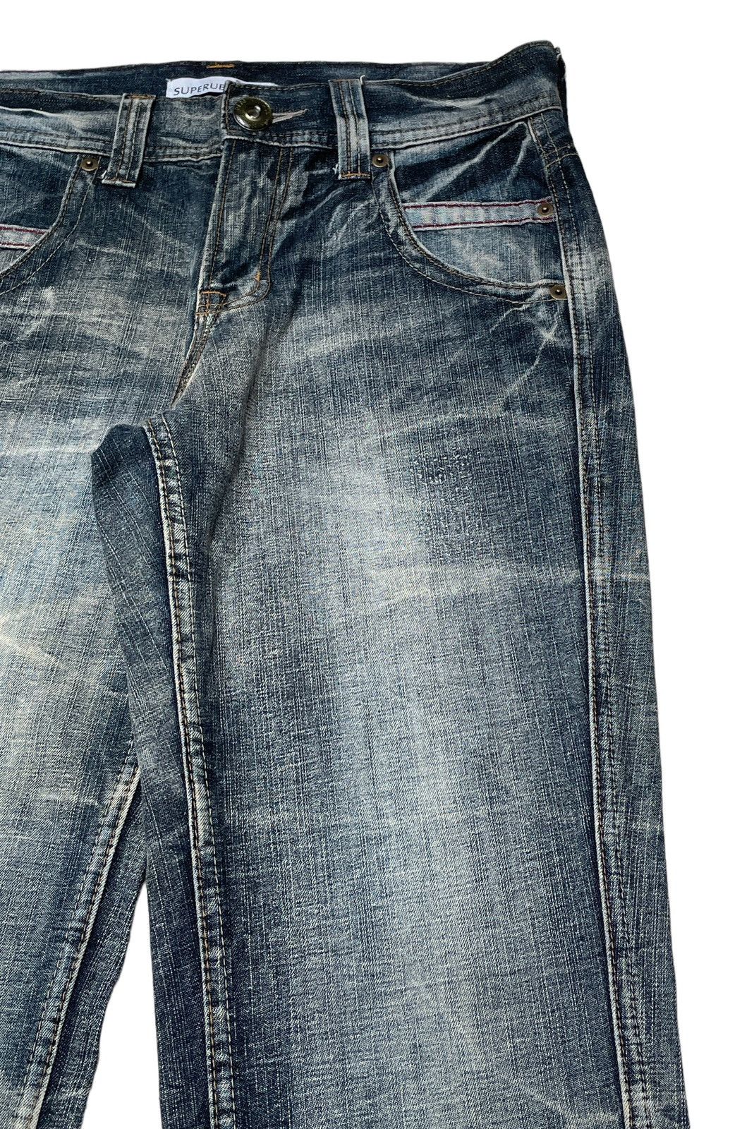 Japanese Brand × Vintage Vintage Japanese Brand Superubis Jeans 2000s Size US 32 / EU 48 - 4 Thumbnail
