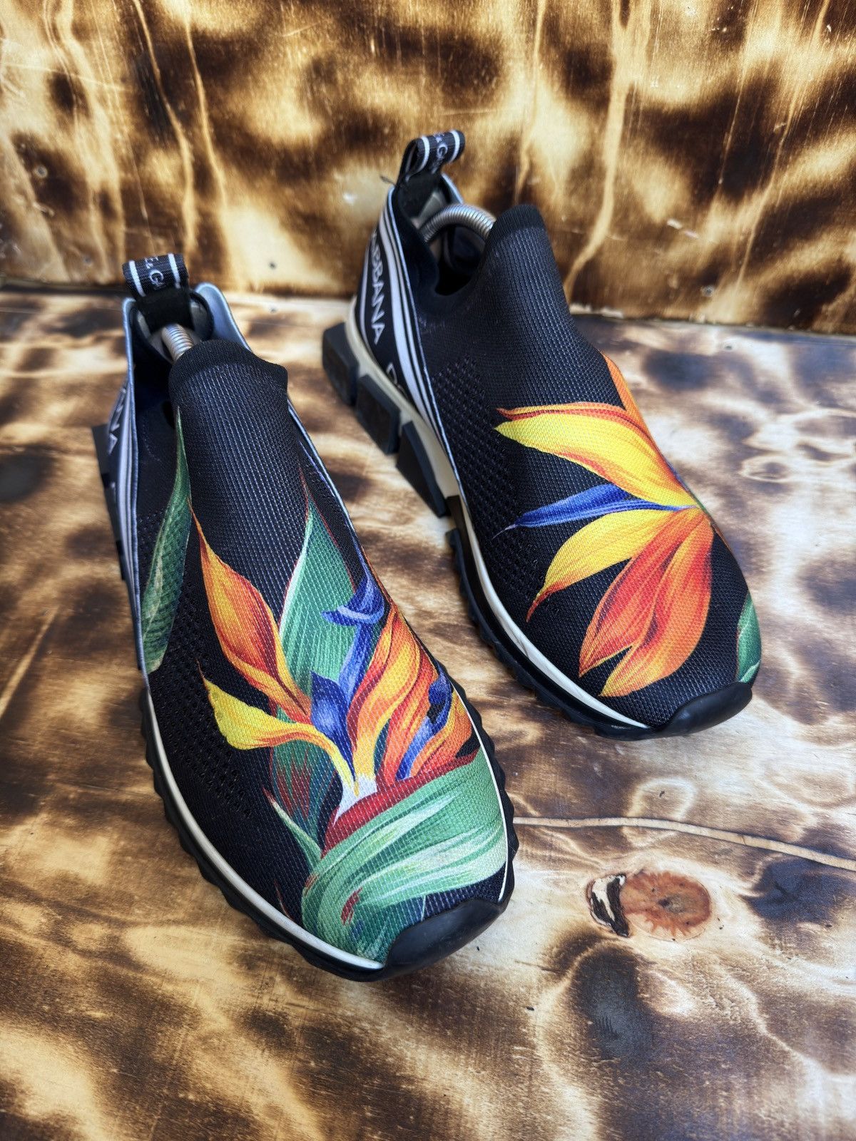 Dolce & Gabbana birds of paradise Sorrento sneaker Size US 9 / EU 42 - 5 Thumbnail