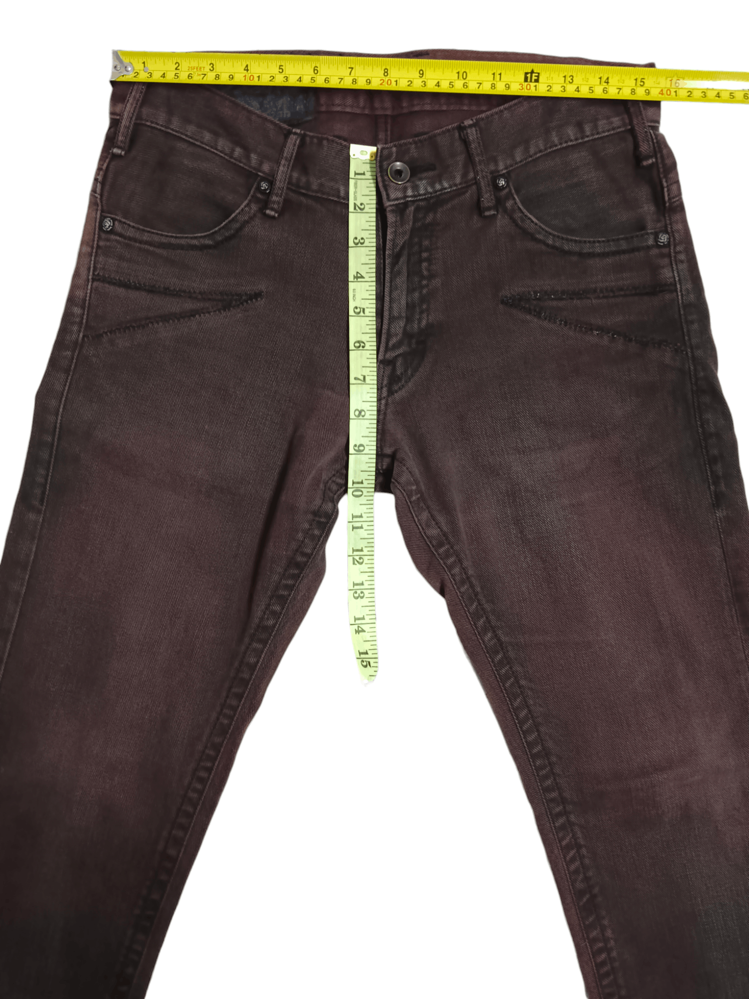 Blue Blue Japan Made In Nippon Blue Way Minimalist Flare Denim Size US 31 - 4 Thumbnail