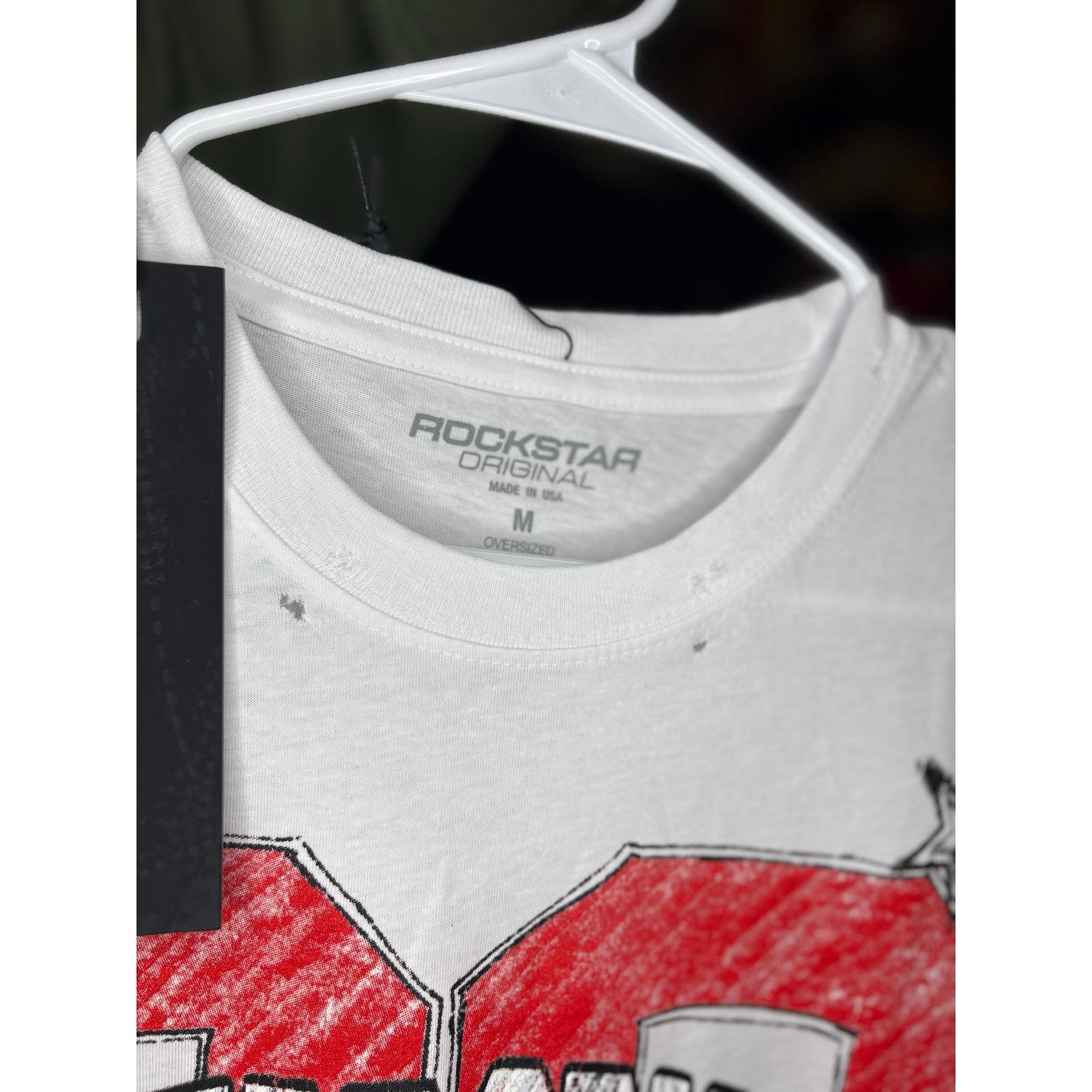 Rockstar Games NWT Sz. M - Men's Rockstar Original MMVIII (white/multi) Size US M / EU 48-50 / 2 - 2 Thumbnail