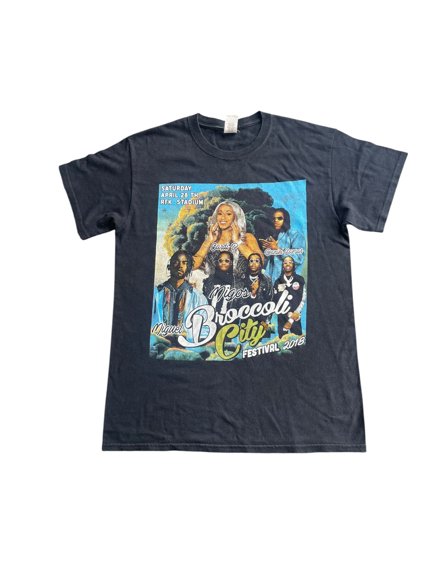 Rap Tees Hiphop Brocoli City Festival 2018 Size US M / EU 48-50 / 2 - 1 Thumbnail