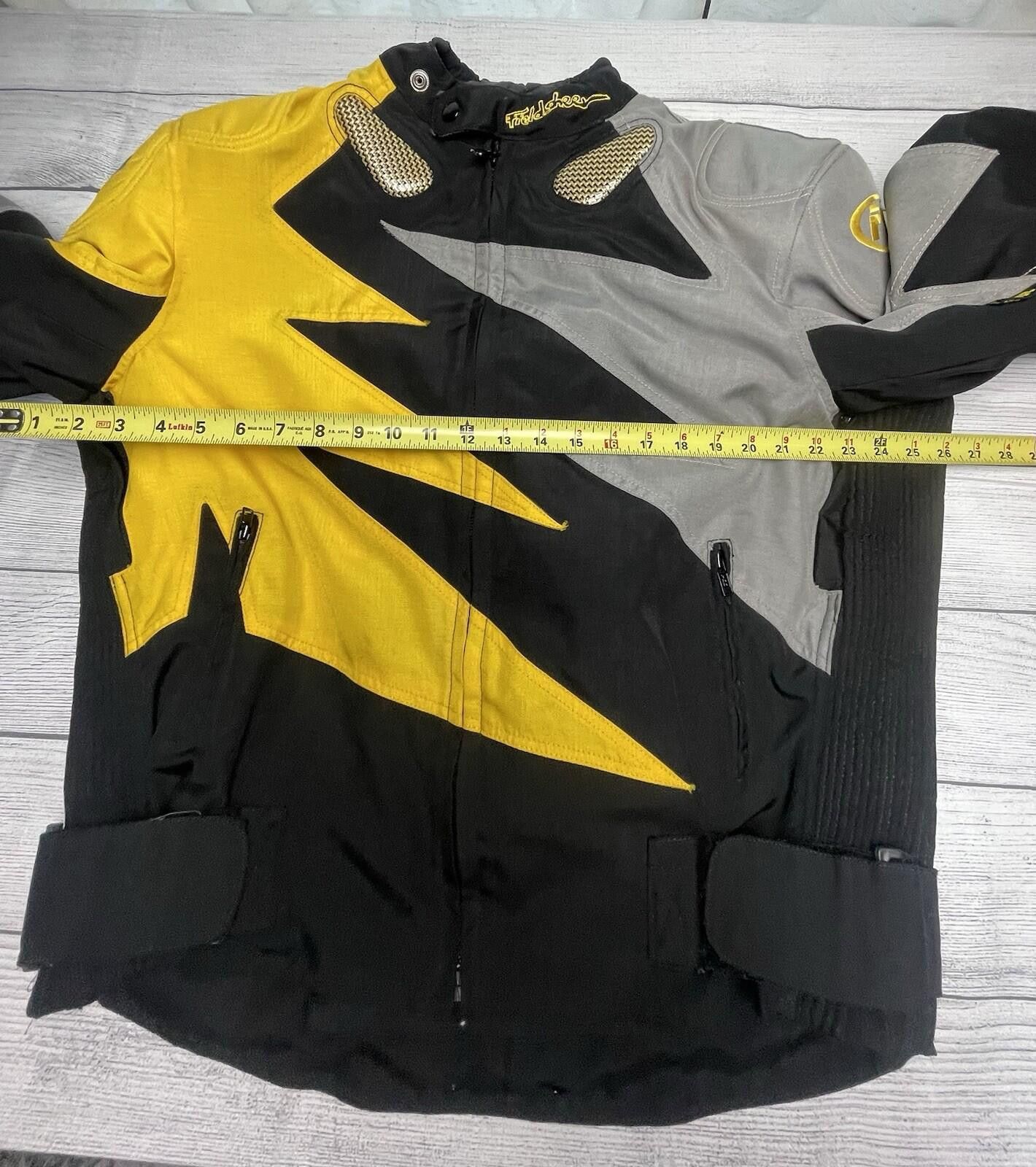 Other Vintage Y2K Fieldsheer Motorcycle Jacket Men's Size 48 Size ONE SIZE - 4 Thumbnail