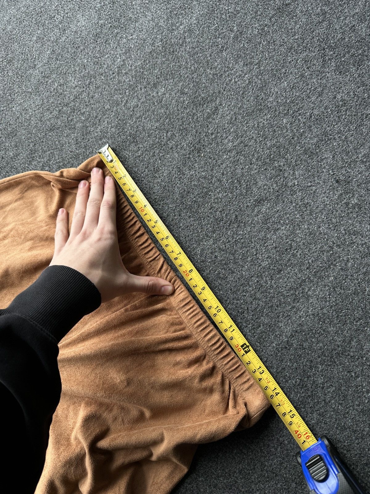 Other 🚨 ULTRA BAGGY WOMEN BROWN SOFT PANTS RARE Size 30" / US 8 / IT 44 - 15 Thumbnail