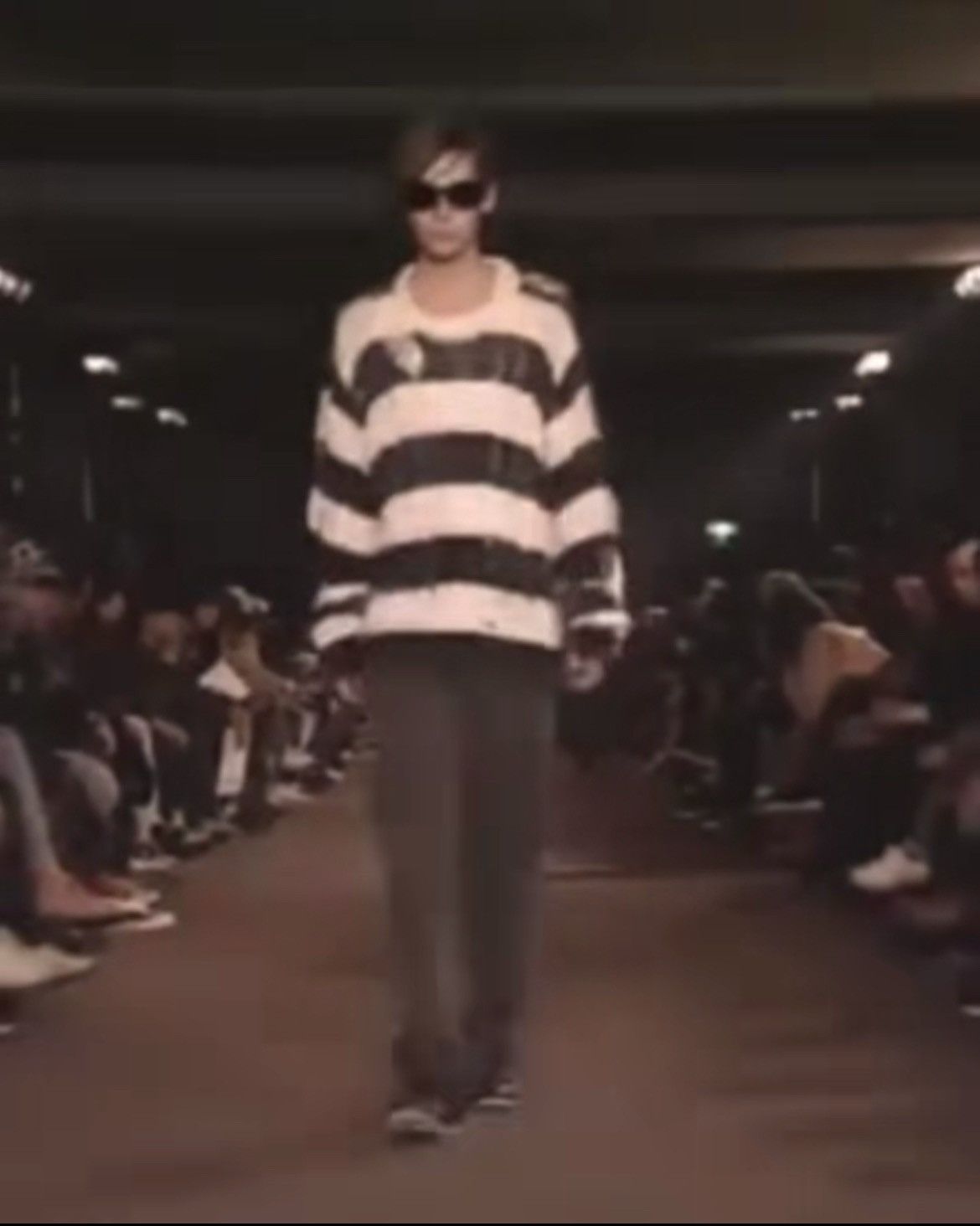 Number (N)ine Number(N)ine AW02 “The Modern Age” Knitted Striped Size US M / EU 48-50 / 2 - 3 Thumbnail